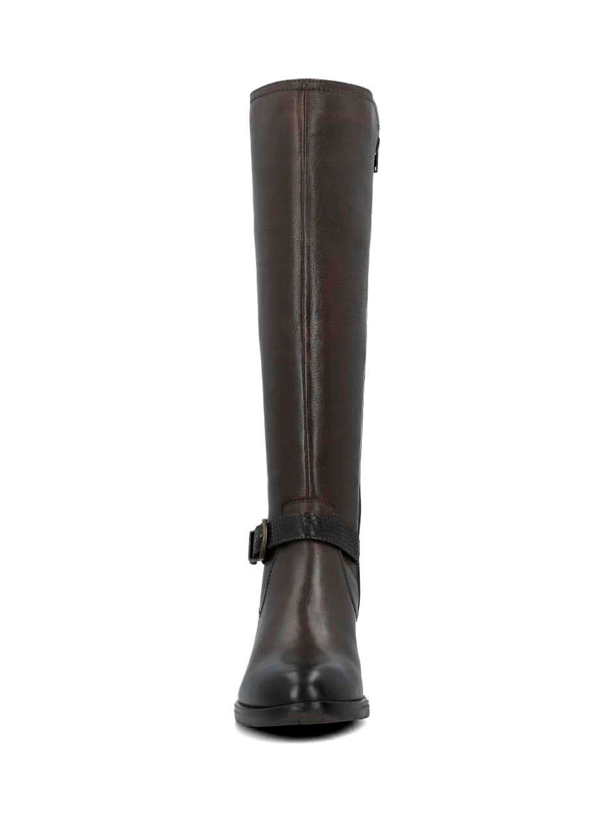 Bota Para Mujer Cuero Elsetet Café Hush Puppies