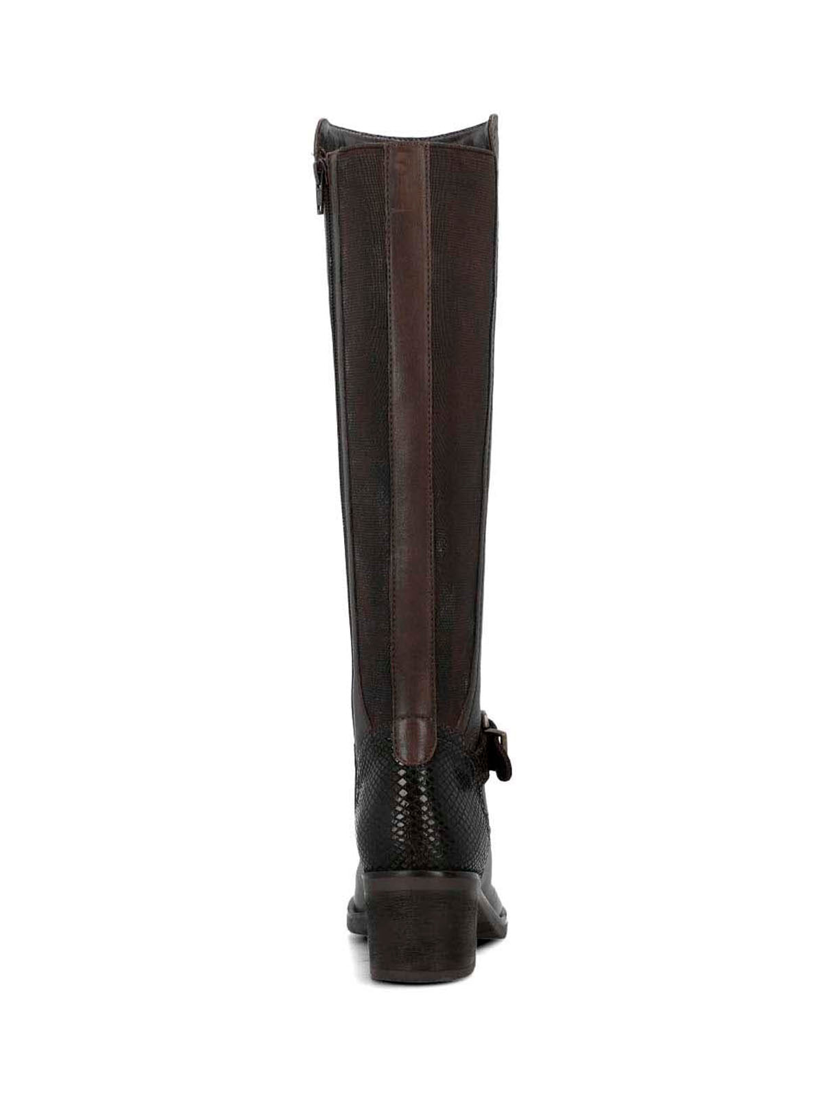 Bota Para Mujer Cuero Elsetet Café Hush Puppies