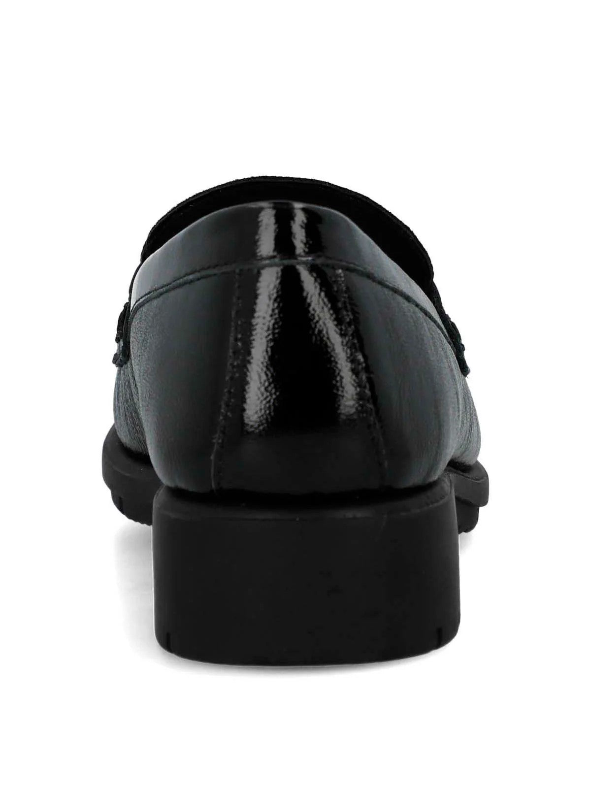 Mocasín Para Mujer Cuero Carlana Negro Hush Puppies