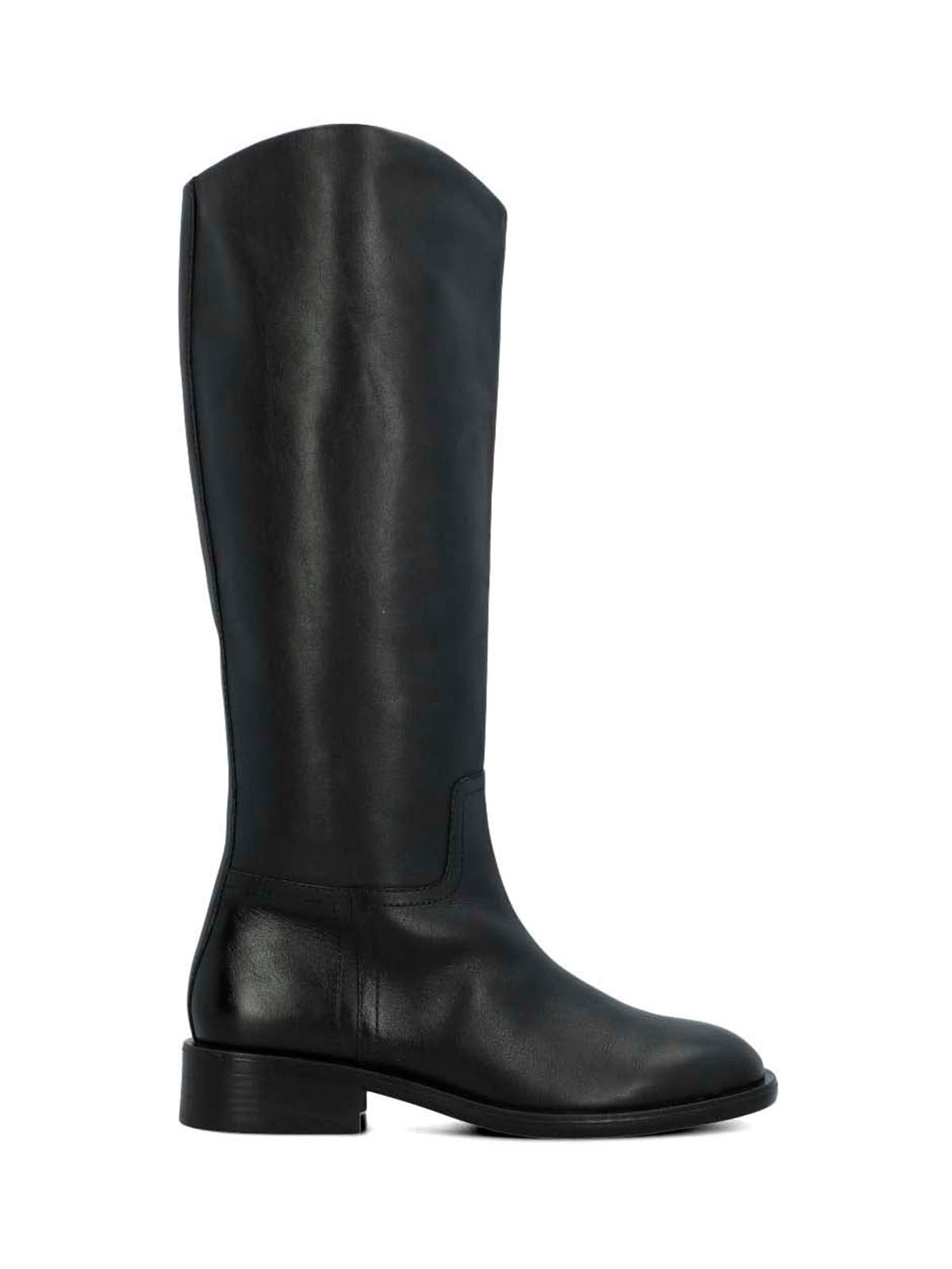 Bota Para Mujer Cuero Jorse Negro Hush Puppies