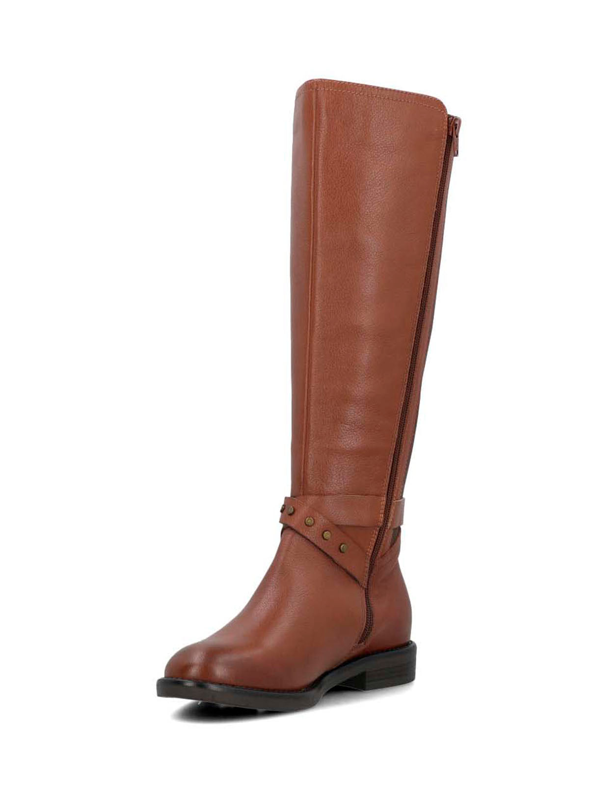 Bota Para Mujer Cuero Jesu Café Hush Puppies