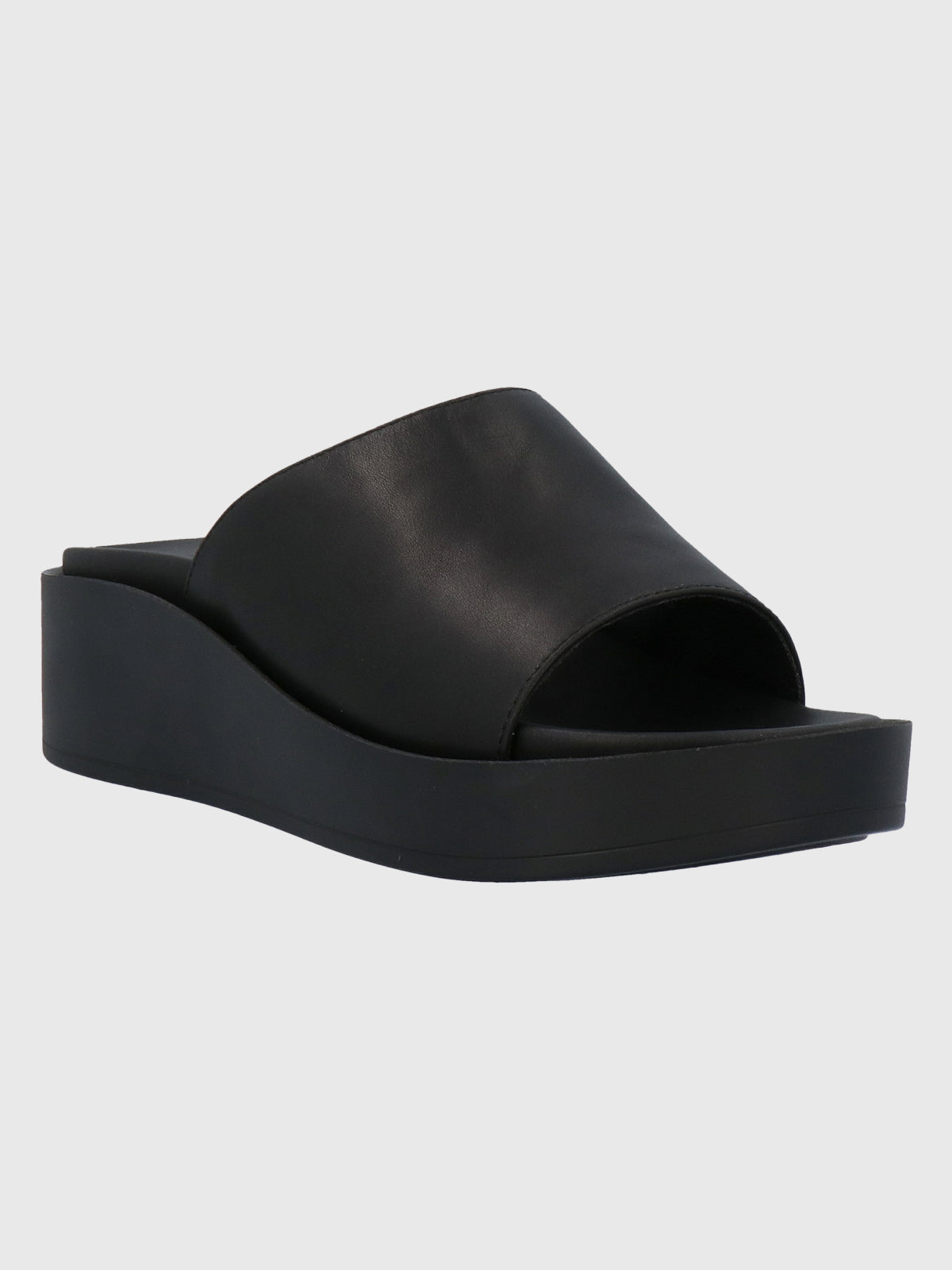 Sandalia Para Mujer Cuero depp Negro Hush Puppies