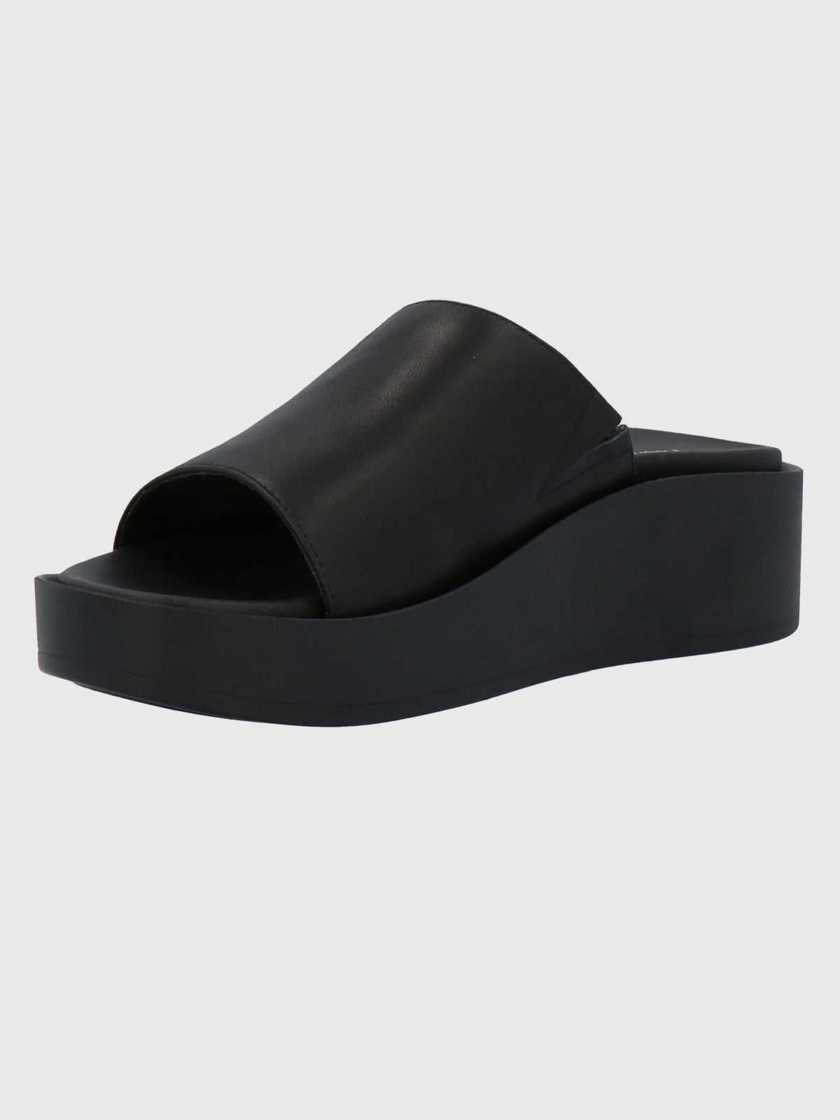 Sandalia Para Mujer Cuero depp Negro Hush Puppies