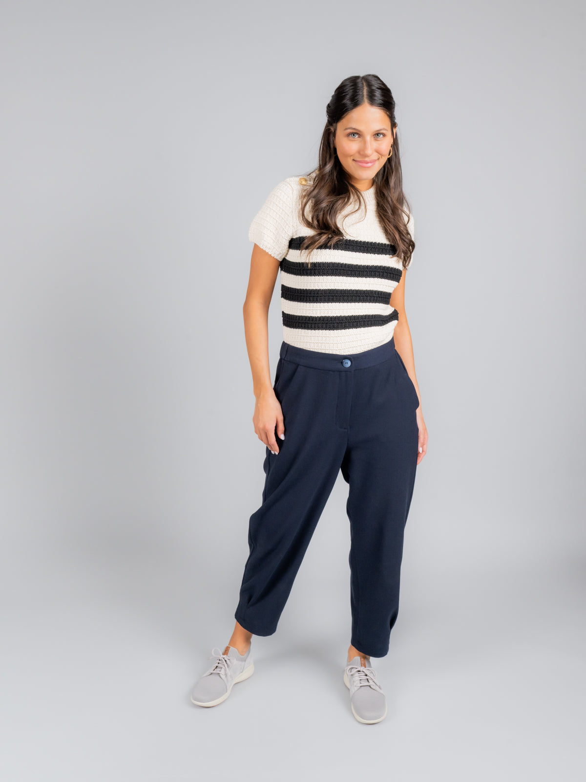 Zapatilla Spinal Knit Cuero Mujer