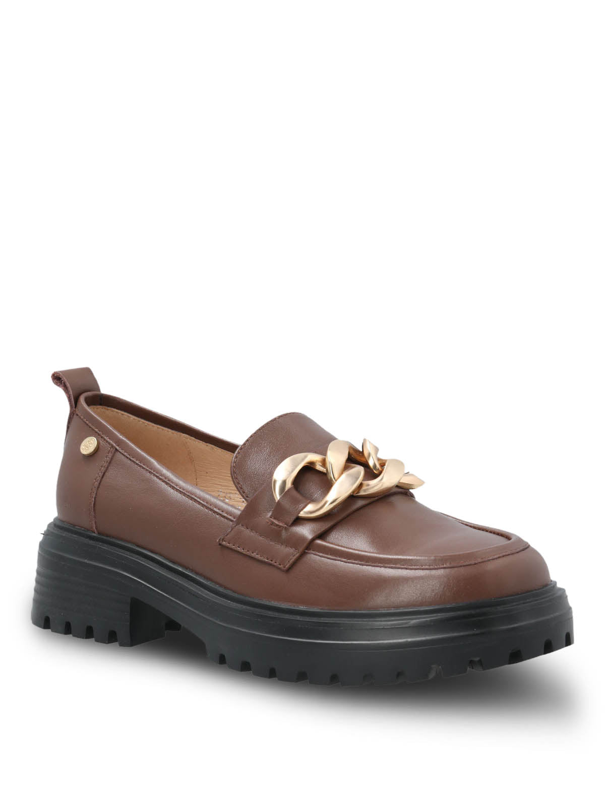 Mocasin Leboni Cuero Mujer