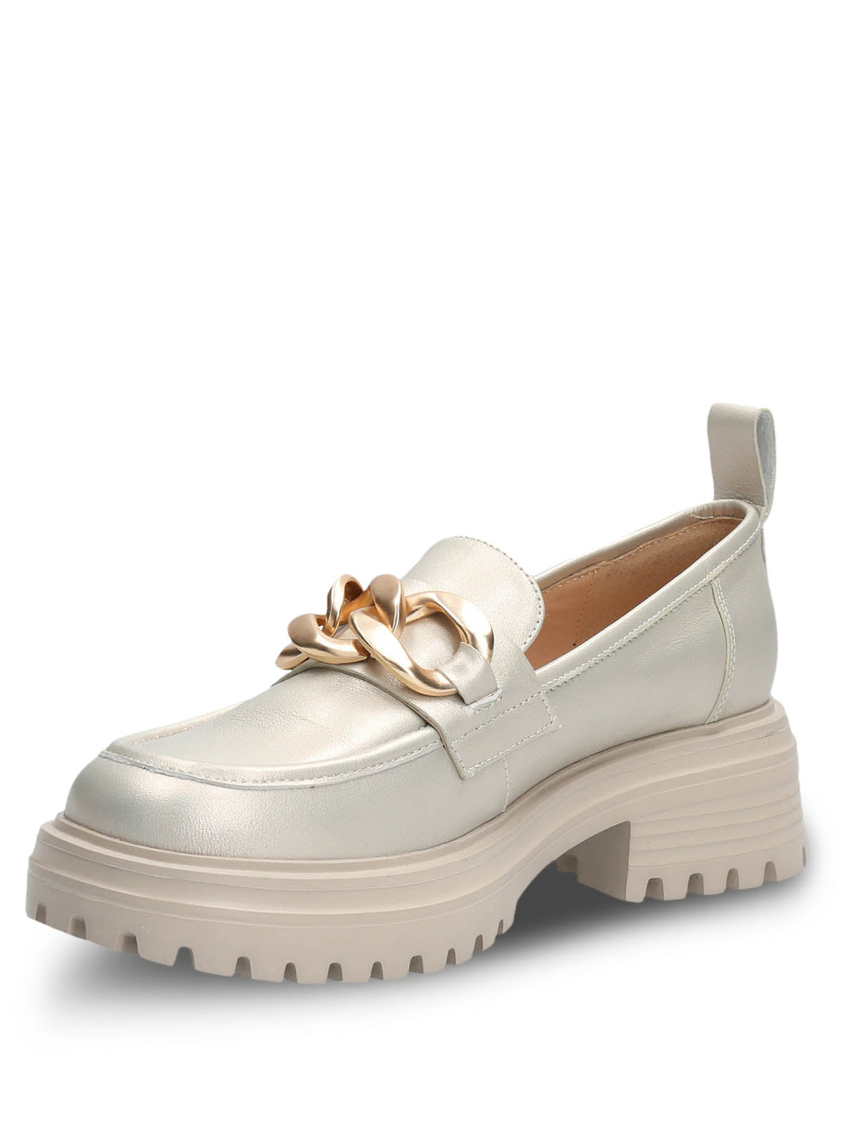 Mocasin Leboni Cuero Mujer