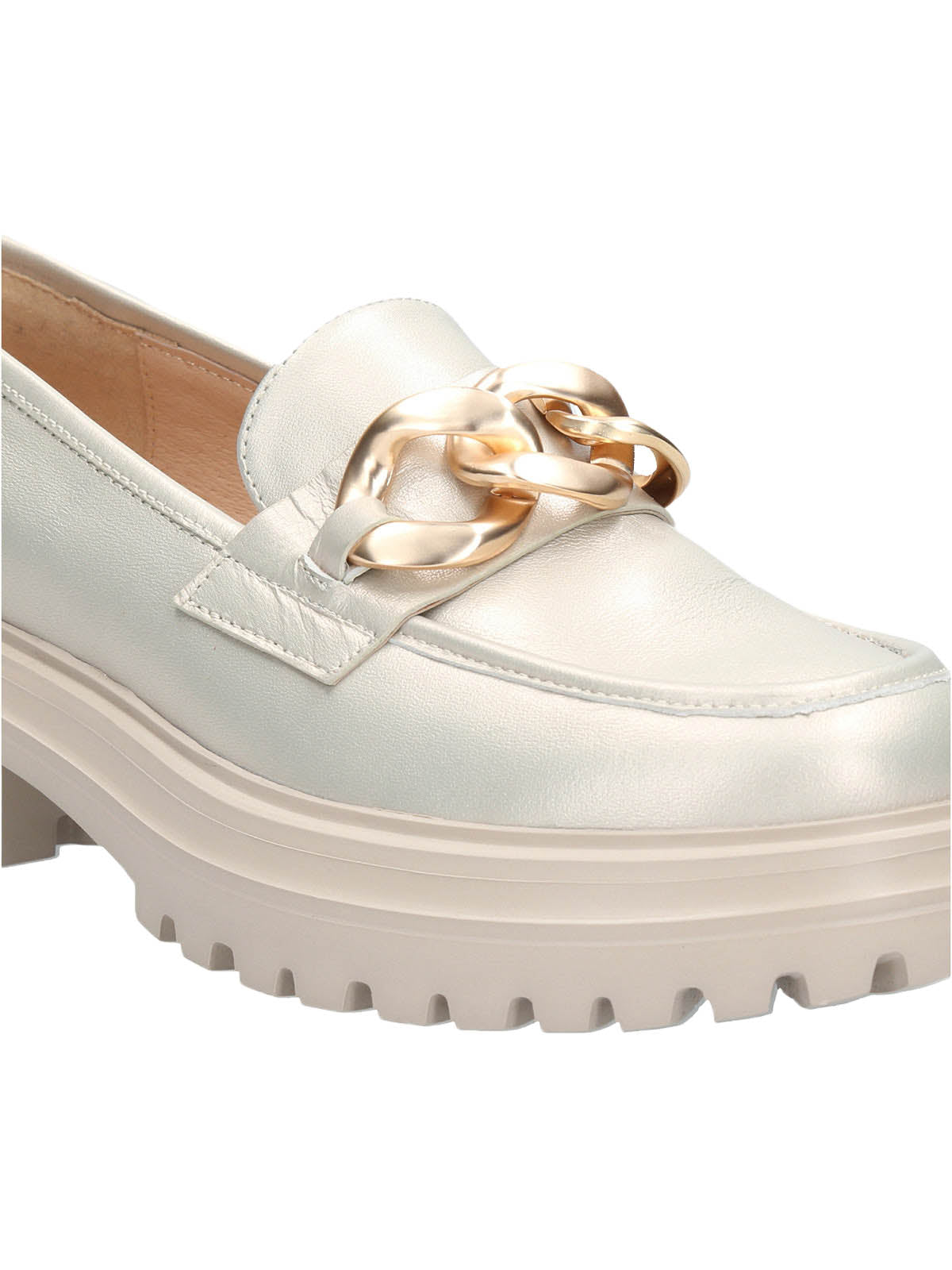 Mocasin Leboni Cuero Mujer