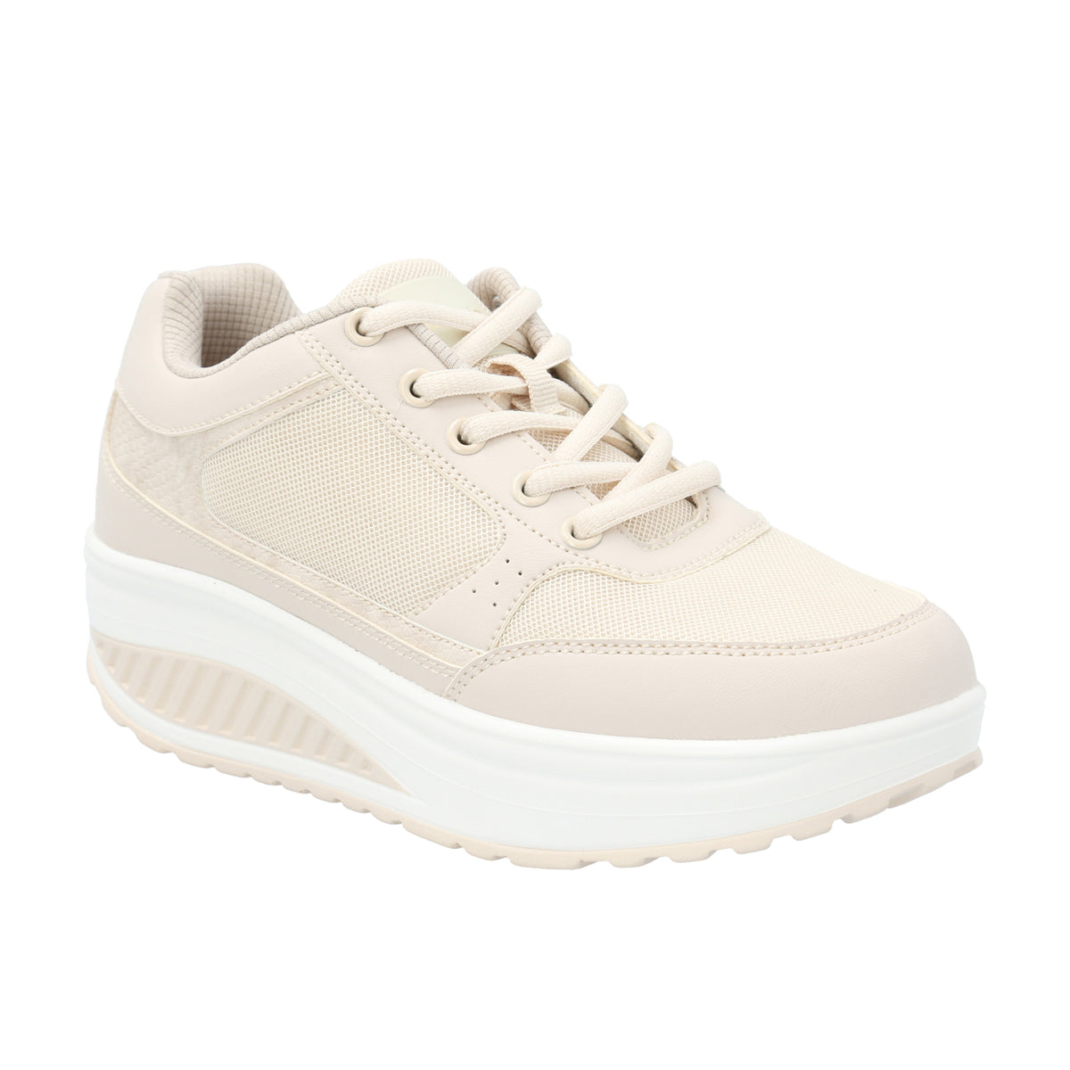 Zapatilla Para Mujer Textil Coral Beige Hush Puppies