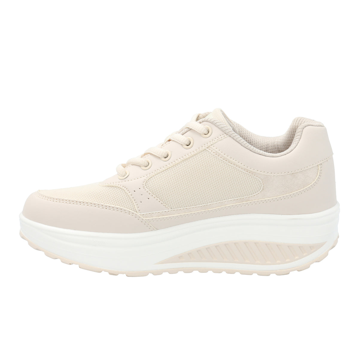 Zapatilla Para Mujer Textil Coral Beige Hush Puppies