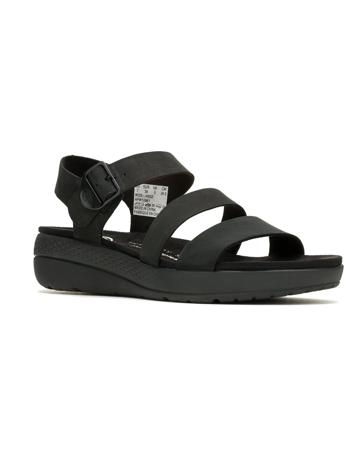 Sandalia Breathe 3-Band Cuero Mujer