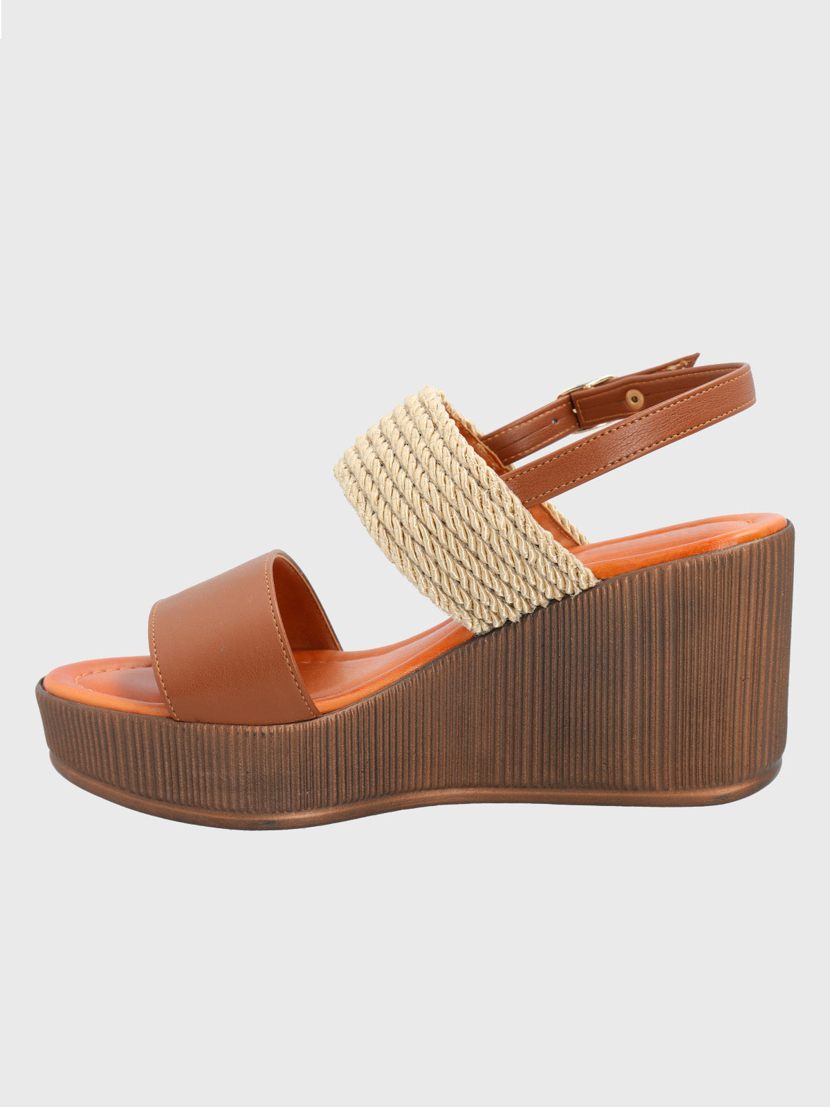 Sandalia Para Mujer Sintético Piera Beige/Crudo Hush Puppies
