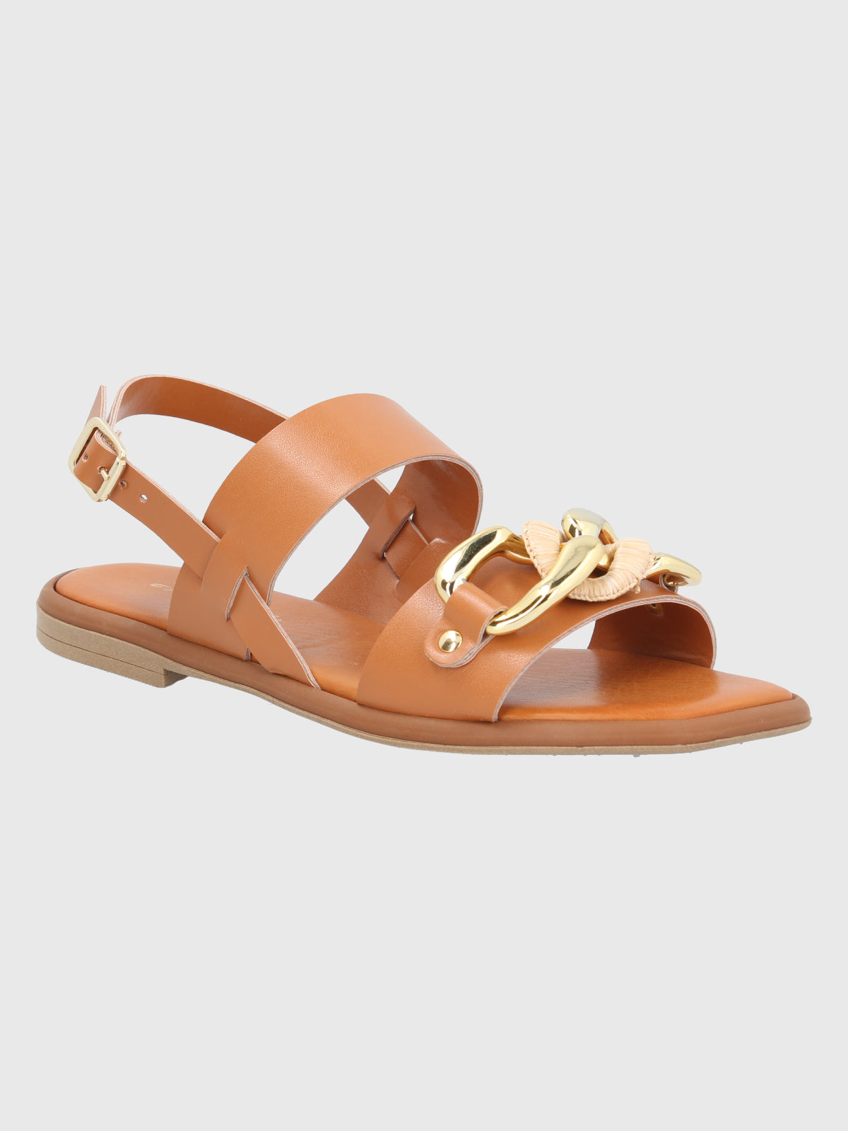 Sandalia Para Mujer Sintético Amedea Café Hush Puppies