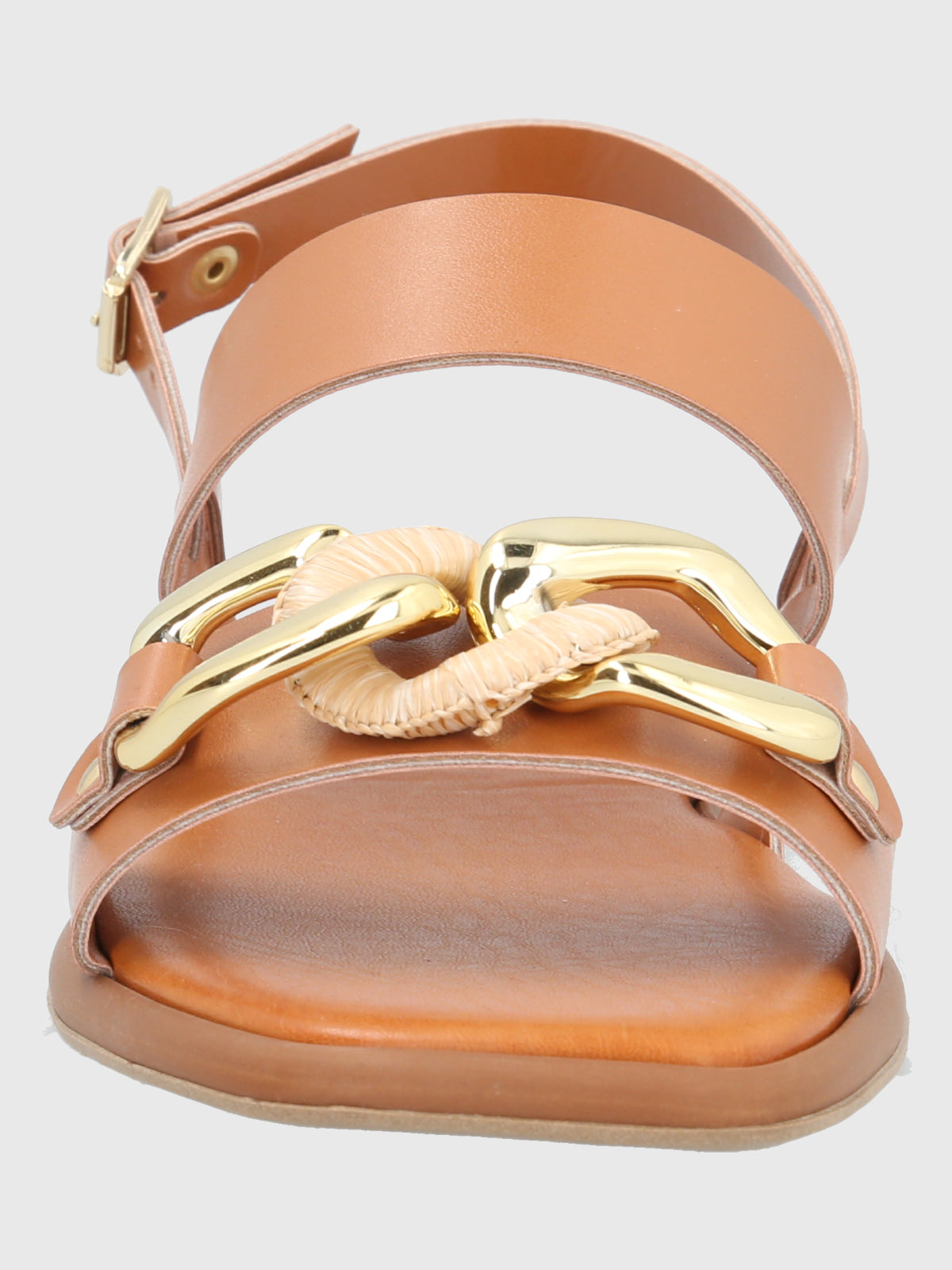 Sandalia Para Mujer Sintético Amedea Café Hush Puppies