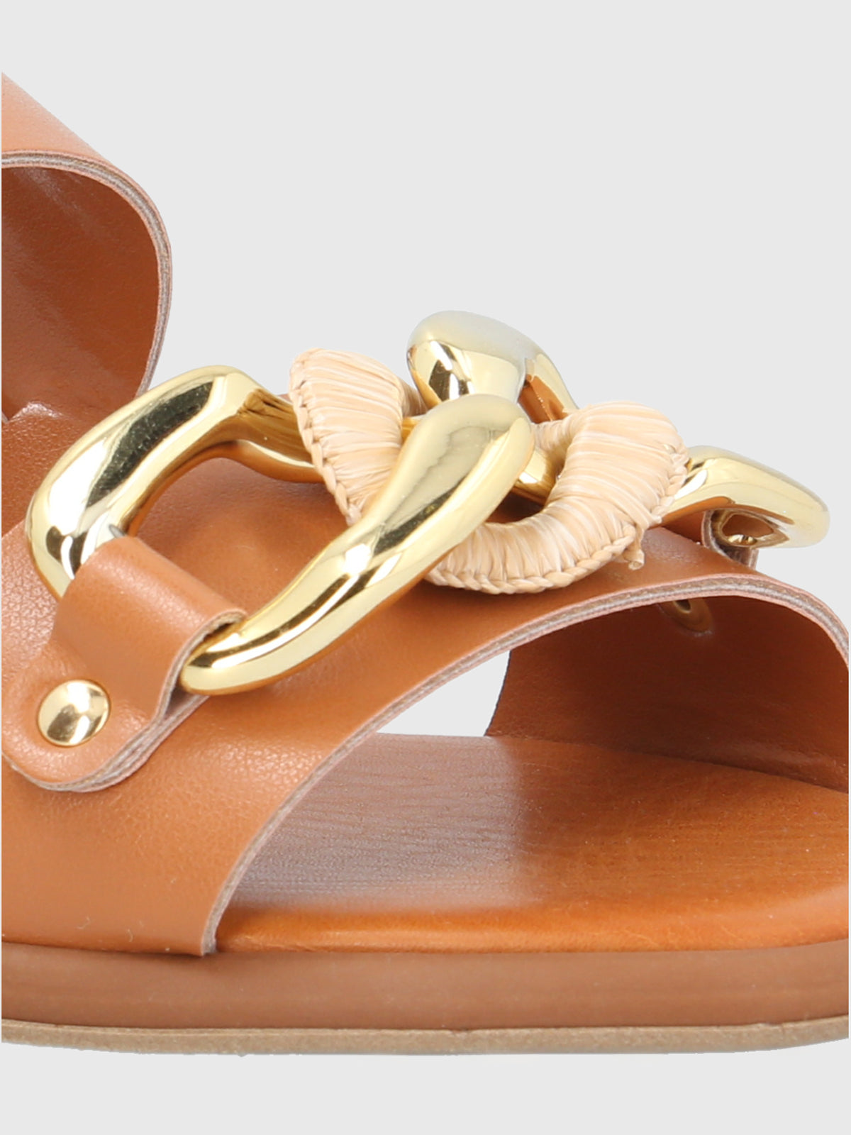 Sandalia Para Mujer Sintético Amedea Café Hush Puppies