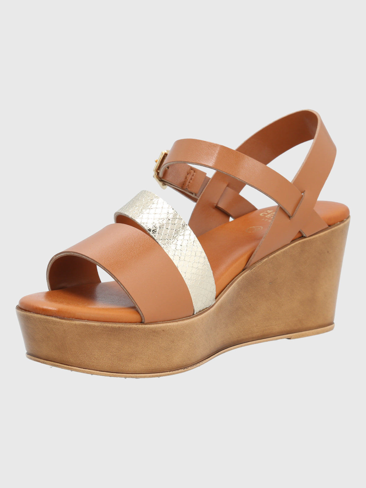 Sandalia Para Mujer Sintético Belina Café Hush Puppies