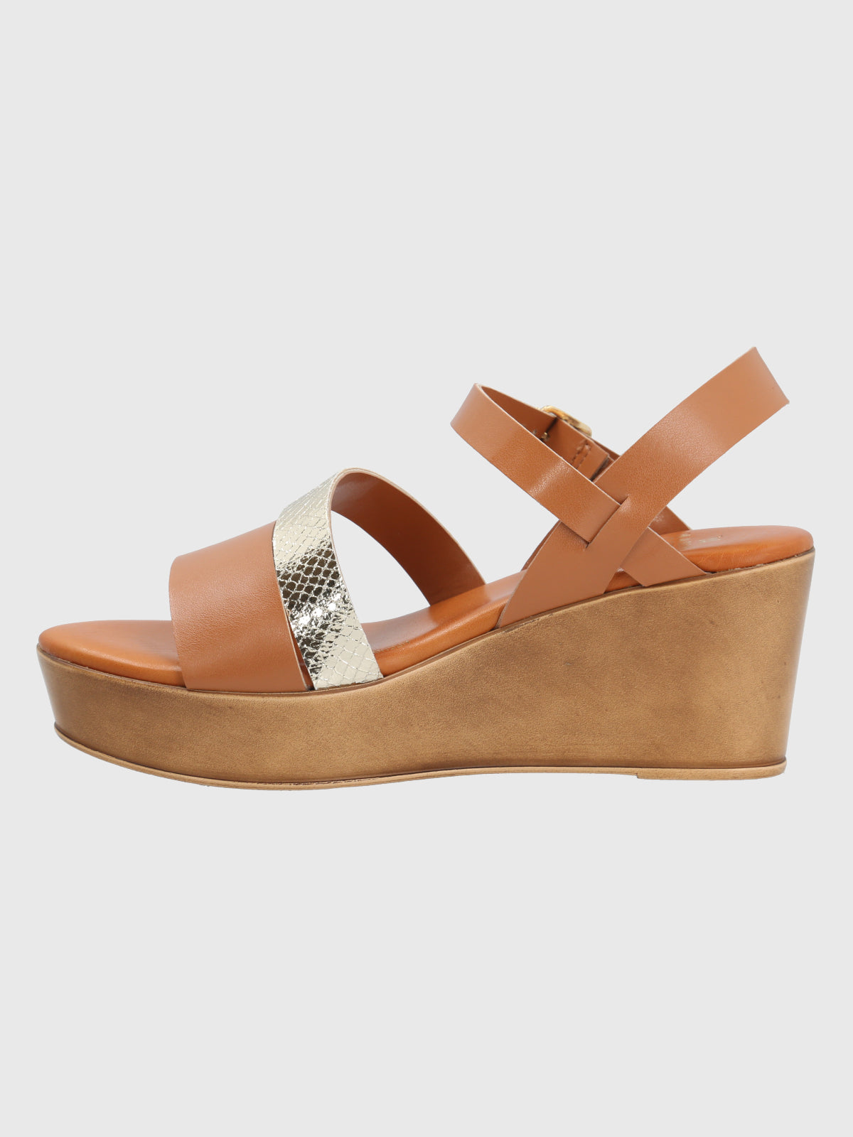 Sandalia Para Mujer Sintético Belina Café Hush Puppies