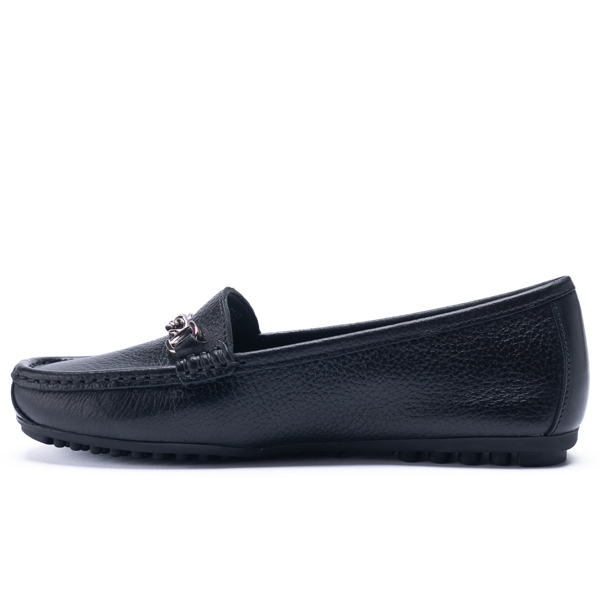 Mocasín Para Mujer Cuero debora Negro Hush Puppies