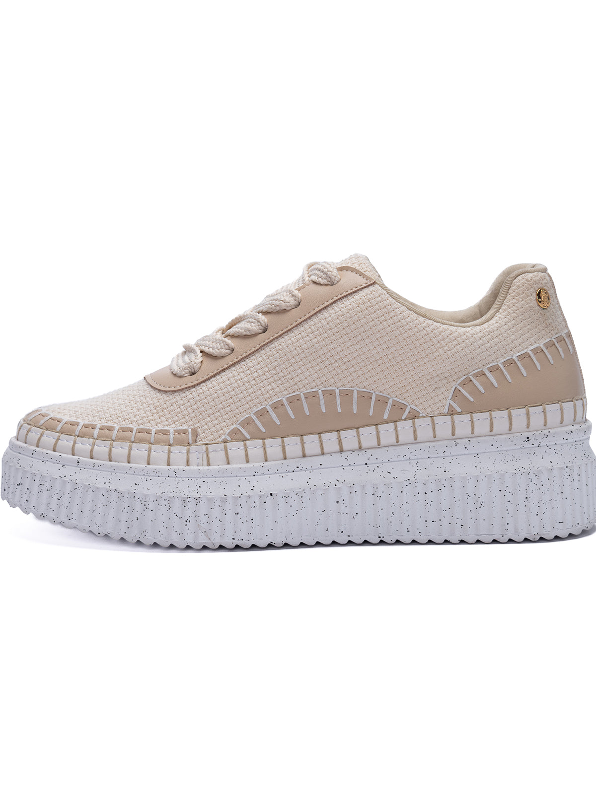 Zapatilla Para Mujer Textil Chloe Beige Hush Puppies