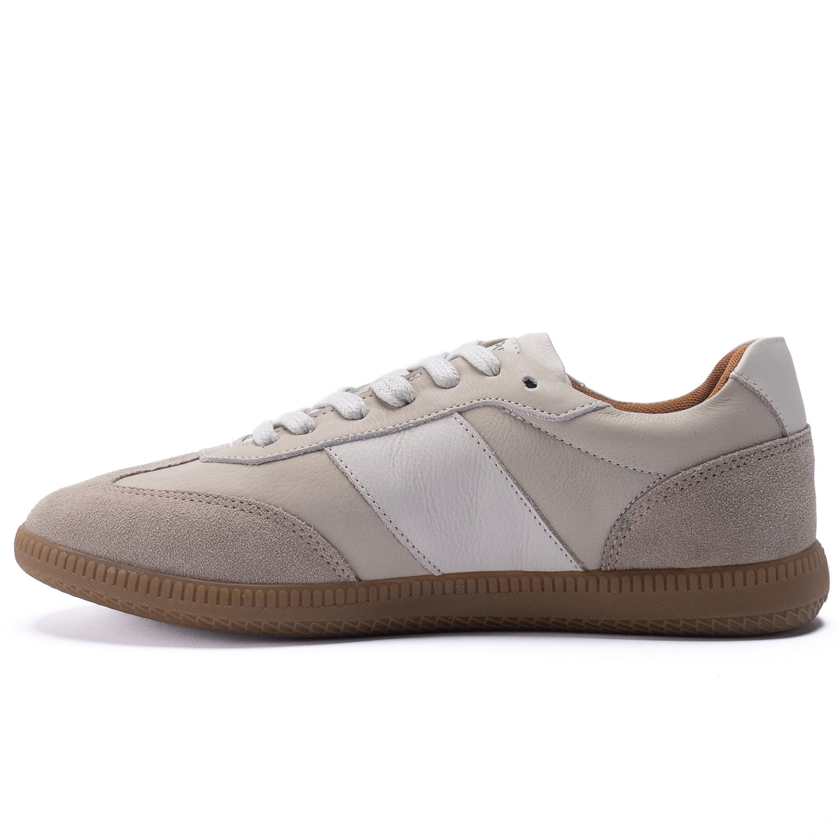 Zapatilla Para Mujer Cuero Daniela Beige Hush Puppies