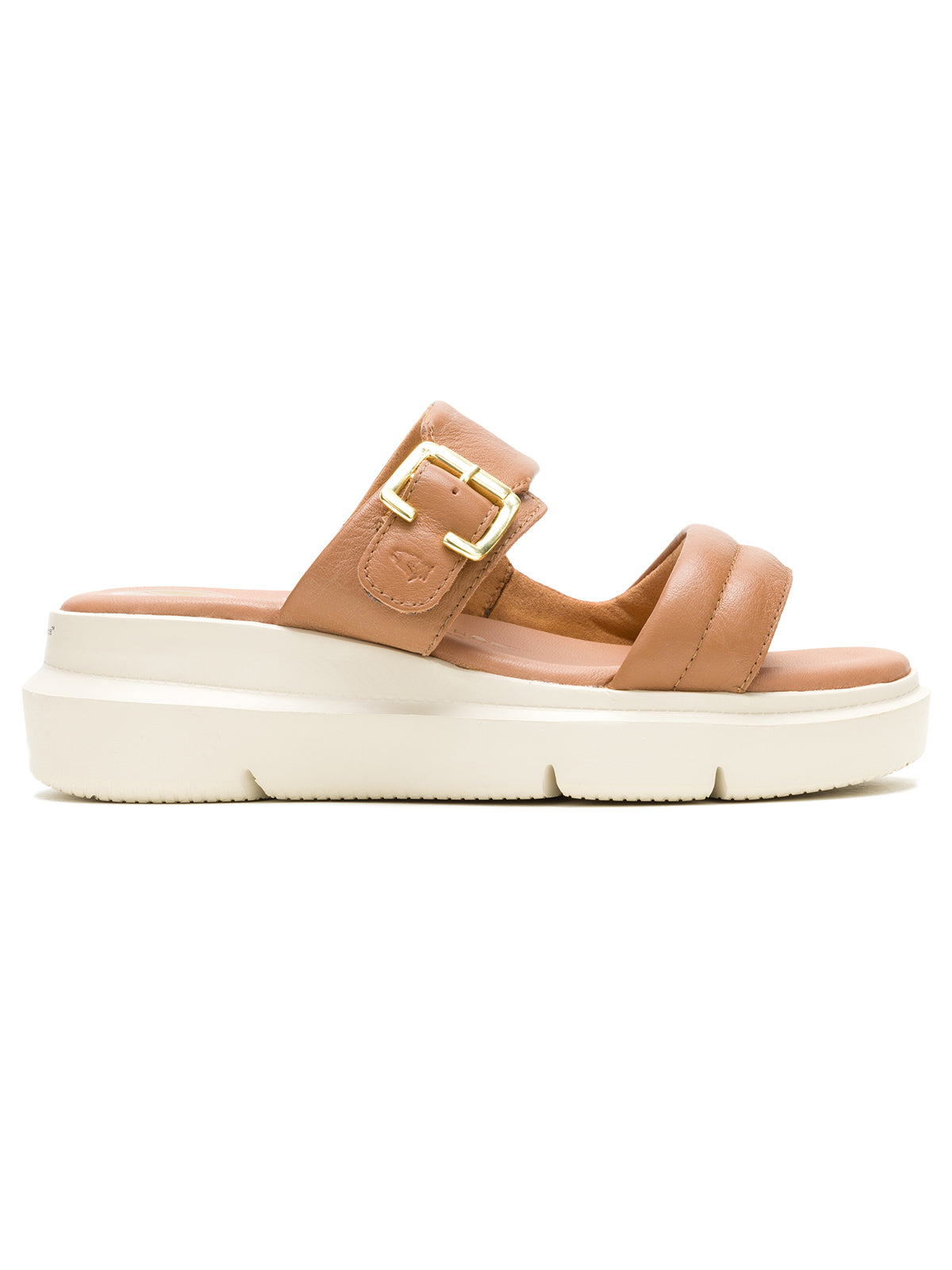 Sandalia Para Mujer Cuero Uplift 2-Band Marron Hush Puppies