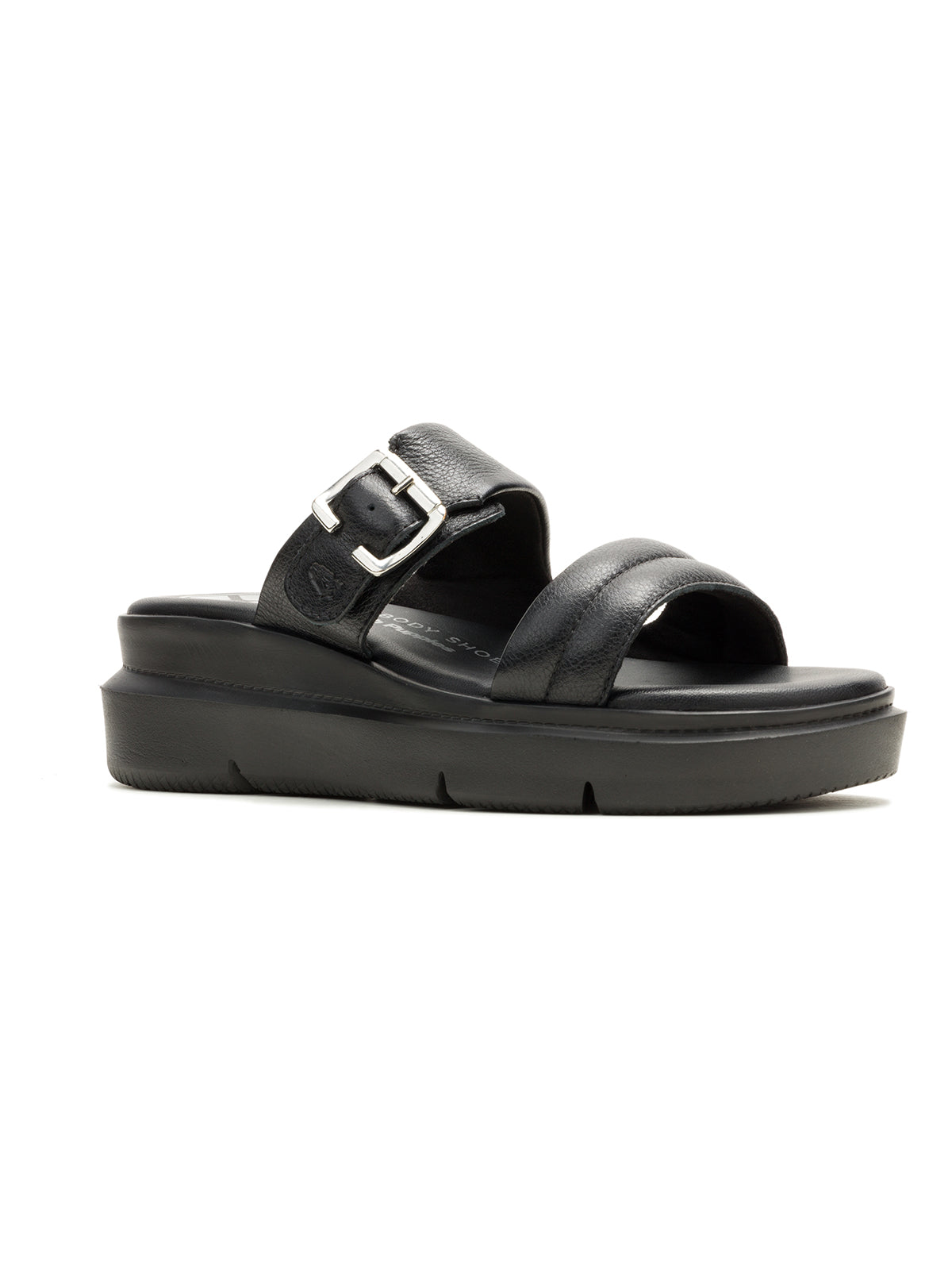 Sandalia Uplift 2-Band Slide Cuero Mujer