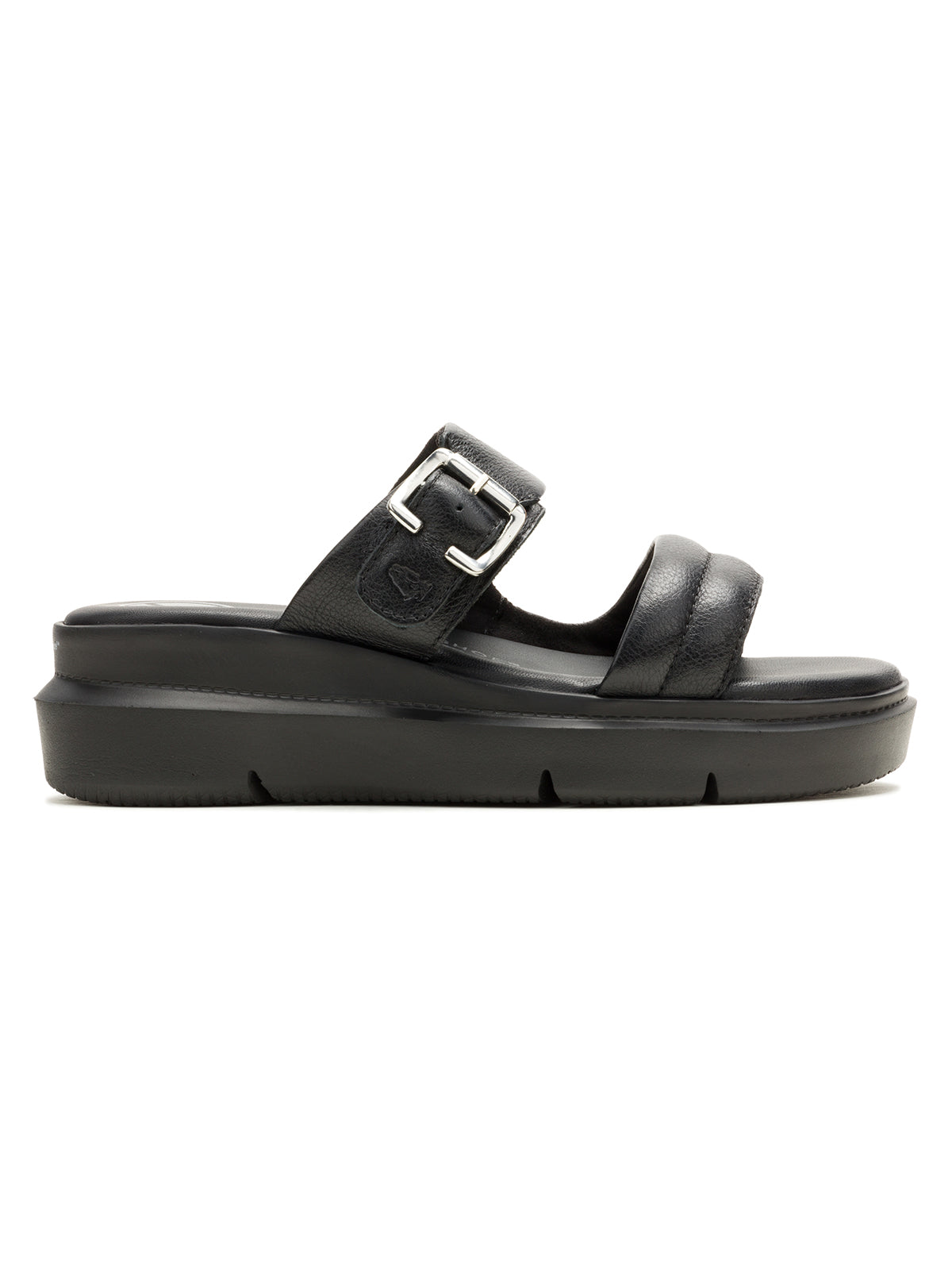 Sandalia Uplift 2-Band Slide Cuero Mujer