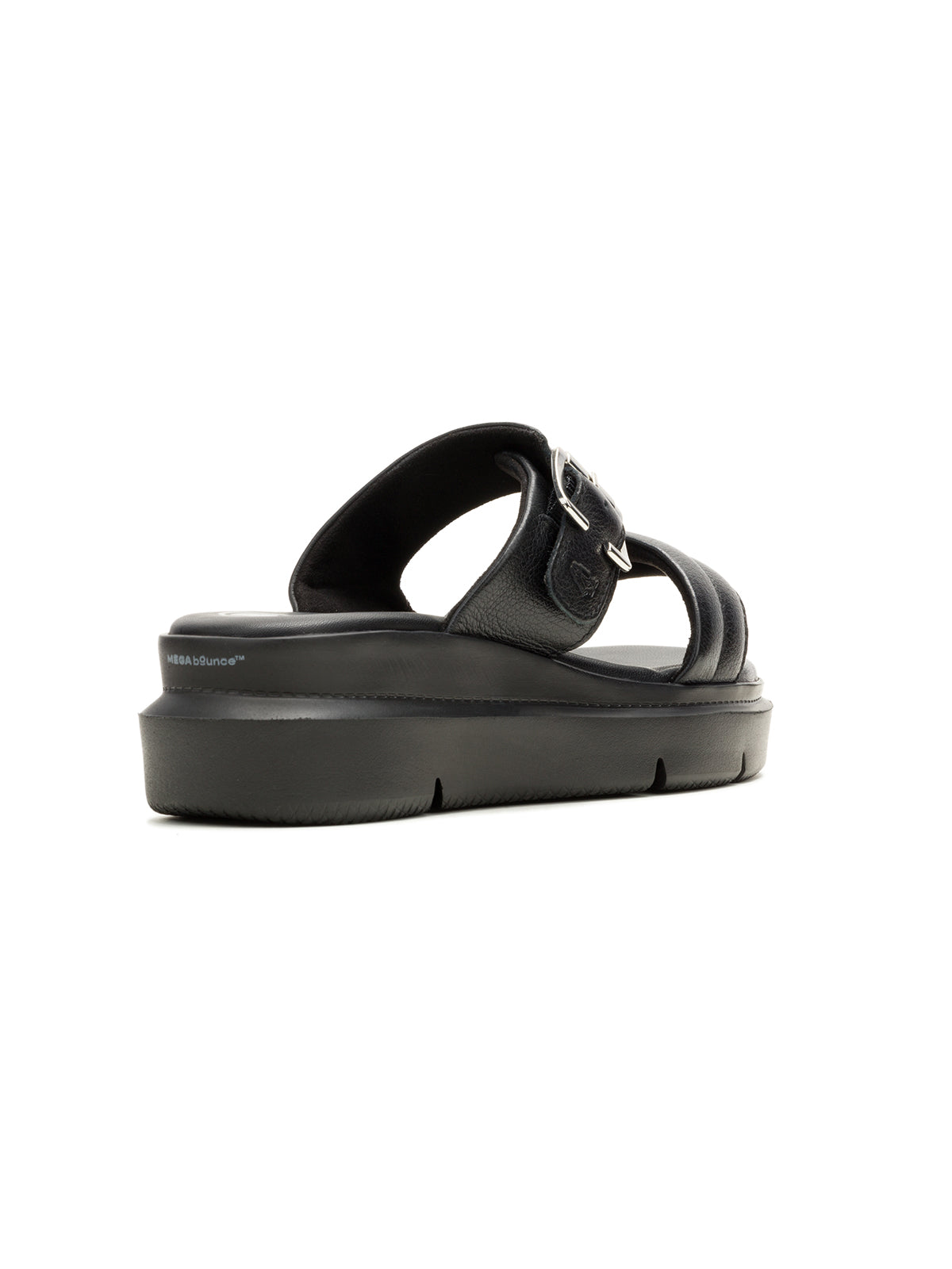 Sandalia Uplift 2-Band Slide Cuero Mujer