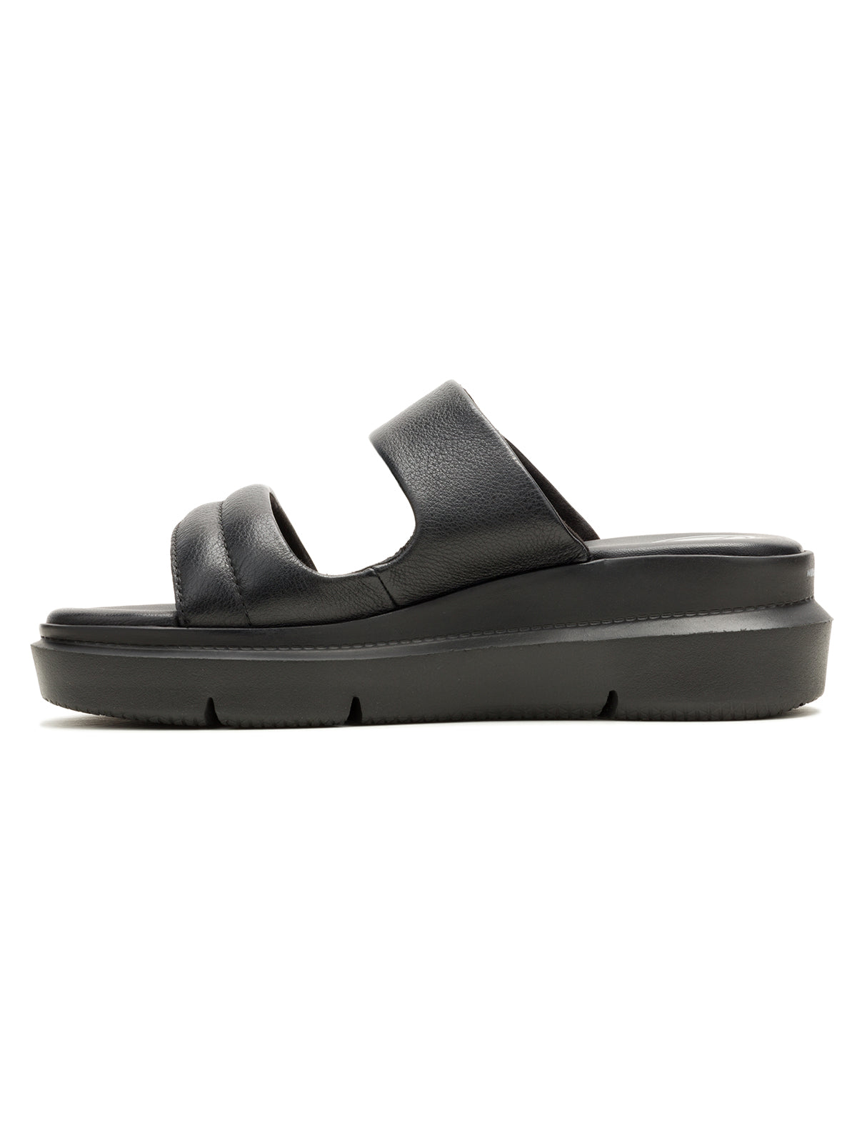 Sandalia Uplift 2-Band Slide Cuero Mujer