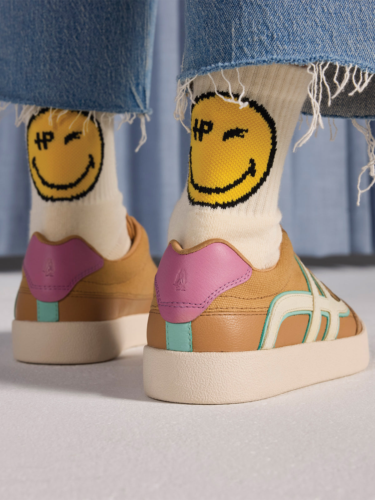 Zapatilla Seventy8 Charlie Cuero Mujer
