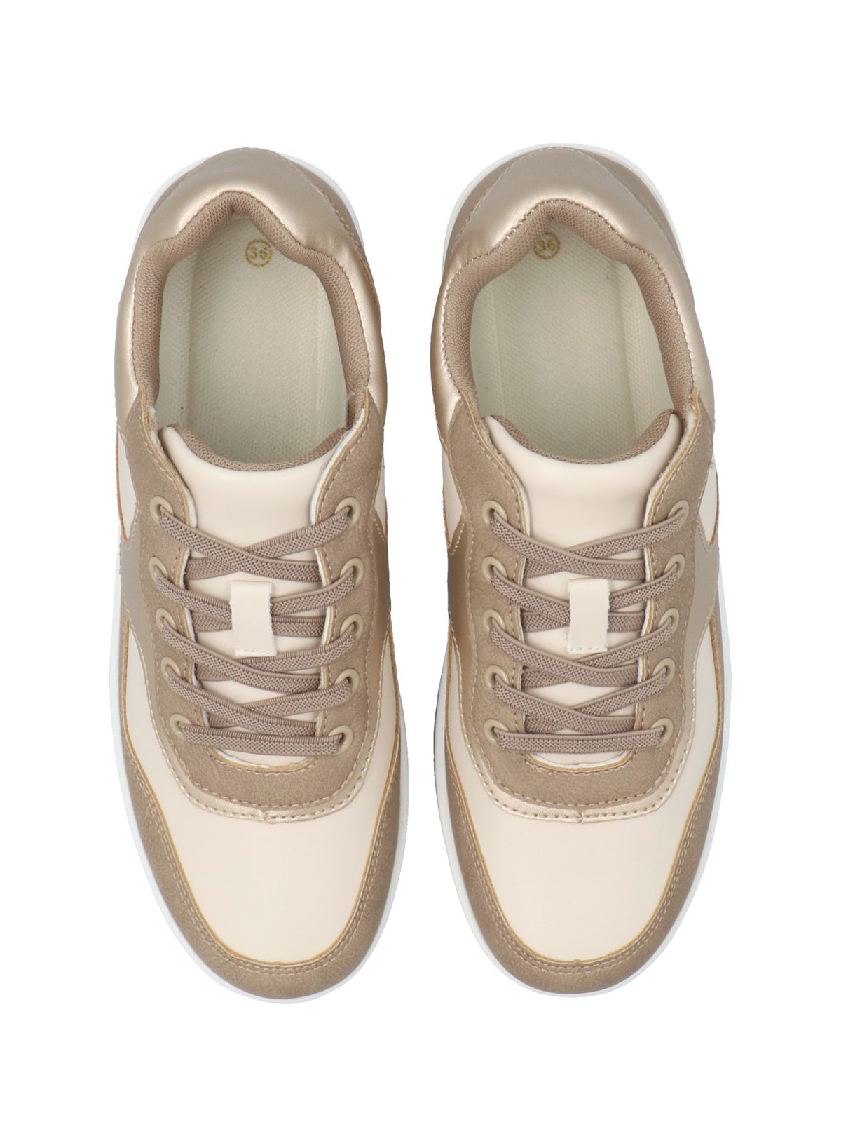 Zapatilla Para Mujer Sintetico Whitney Beige Hush Puppies
