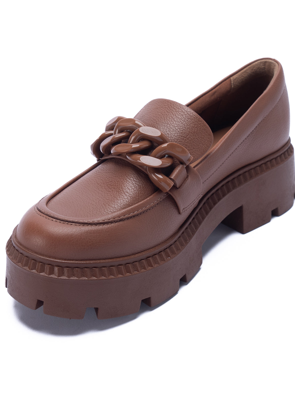 Mocasín Para Mujer Cuero Ariana Beige Hush Puppies