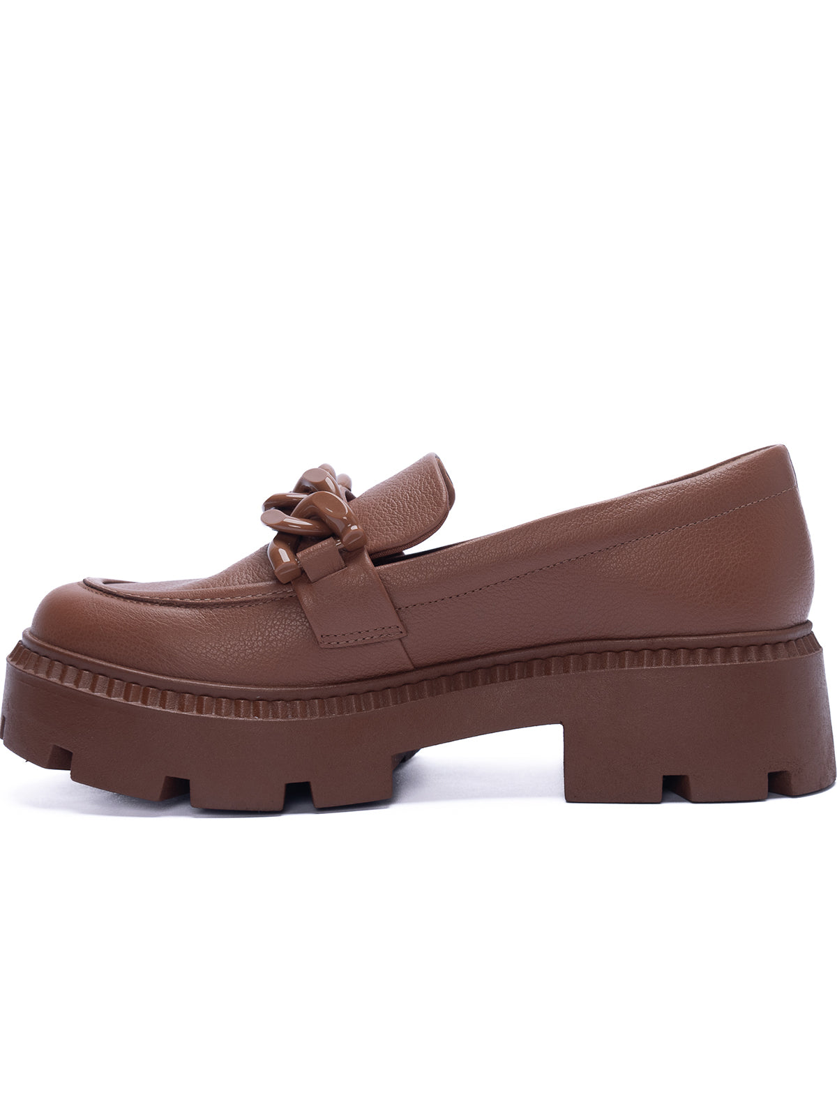 Mocasín Para Mujer Cuero Ariana Beige Hush Puppies