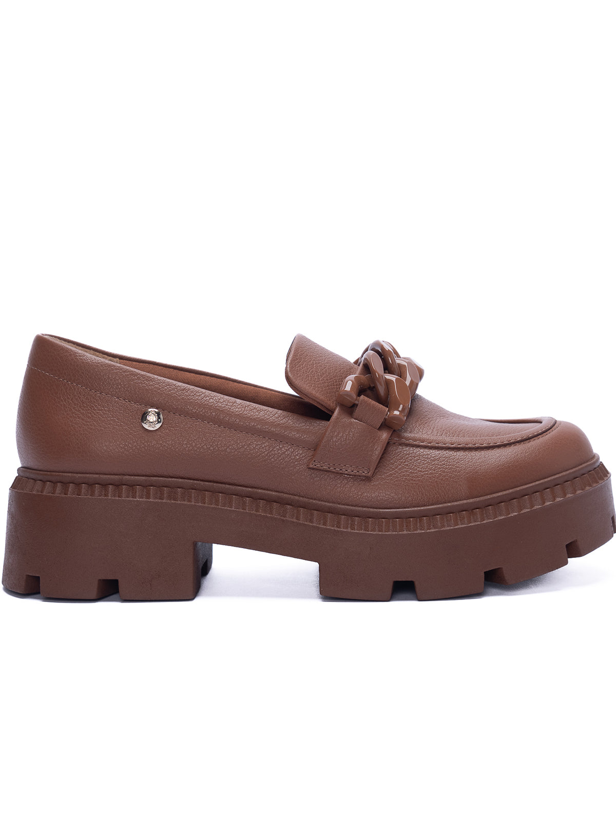 Mocasín Para Mujer Cuero Ariana Beige Hush Puppies