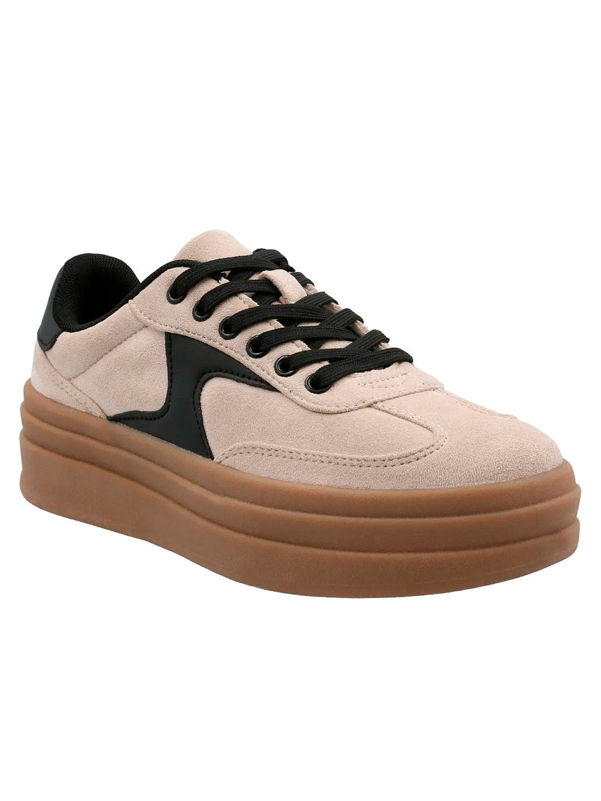 Zapatilla Para Mujer Sintetico Lens Beige Hush Puppies