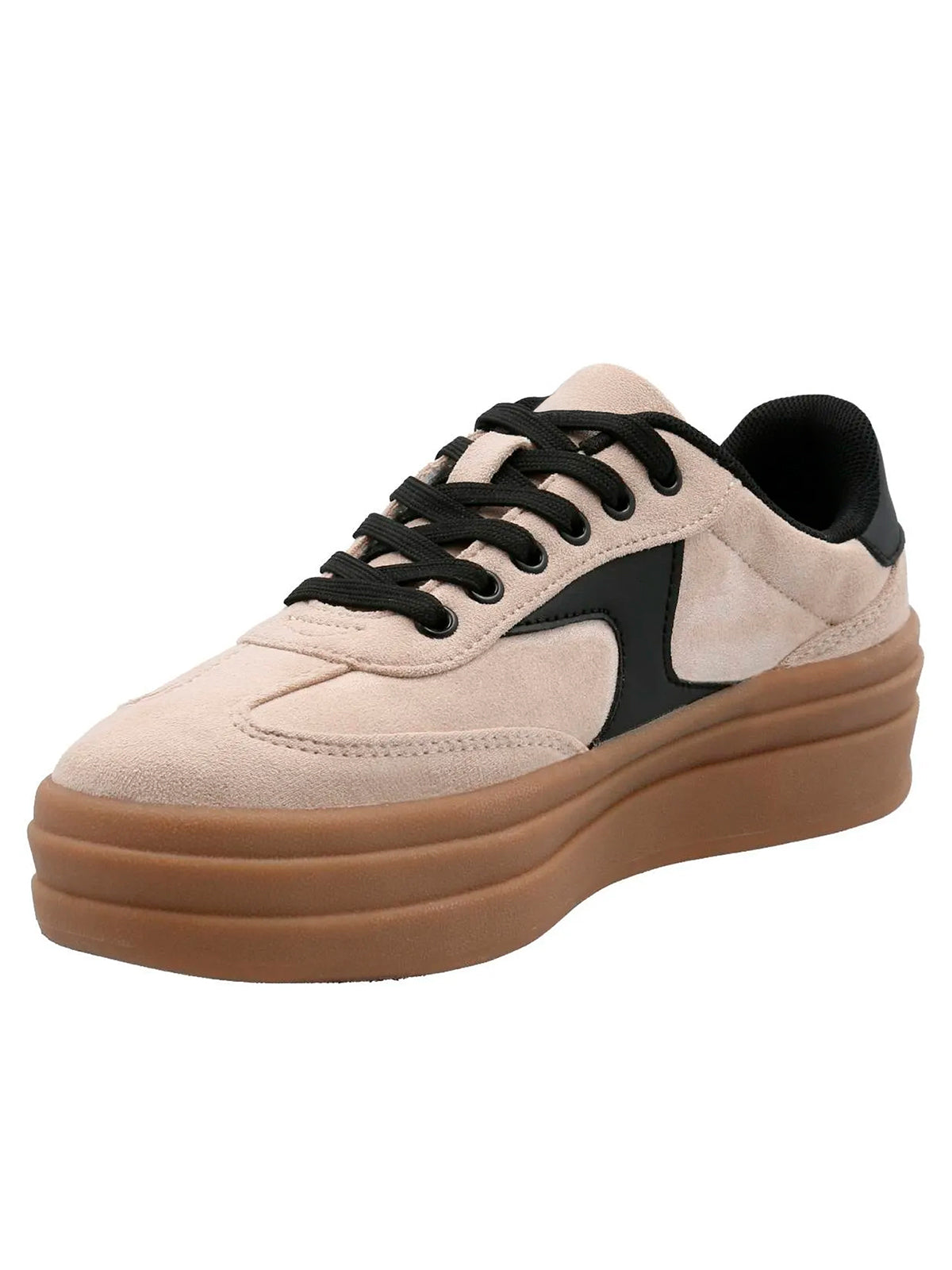 Zapatilla Para Mujer Sintetico Lens Beige Hush Puppies