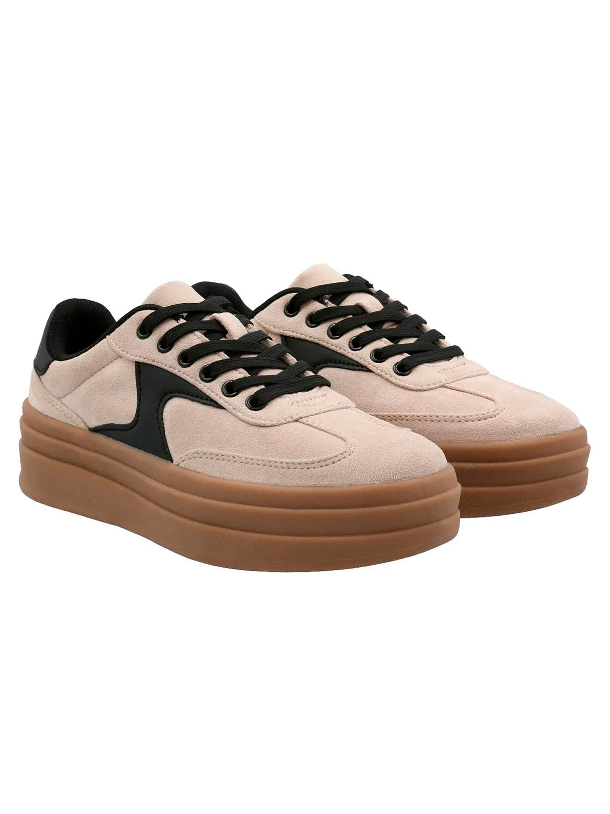 Zapatilla Para Mujer Sintetico Lens Beige Hush Puppies