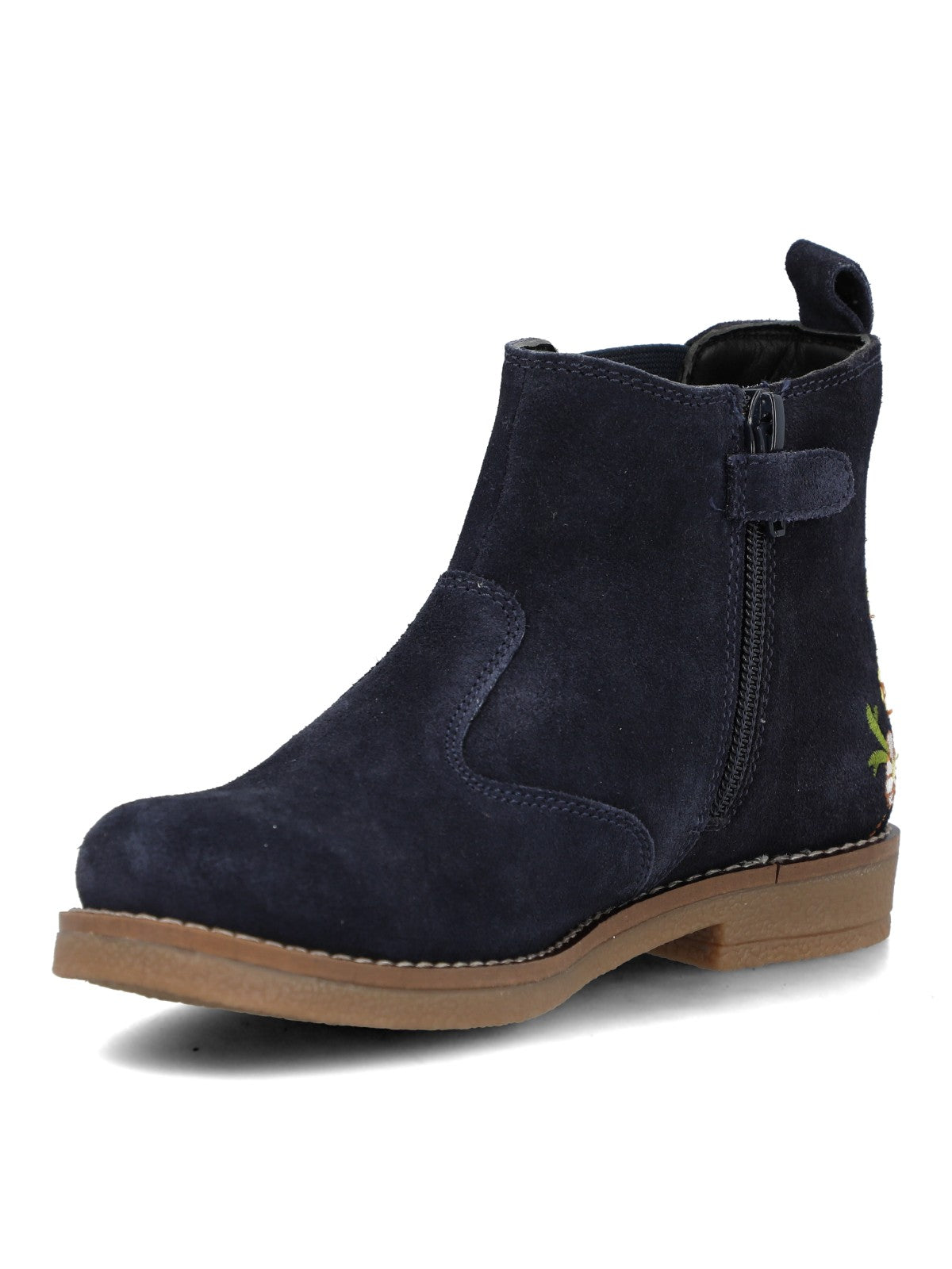 Botín Para Niña Cuero/Gamuza/Caucho Noelia Azul Hush Puppies