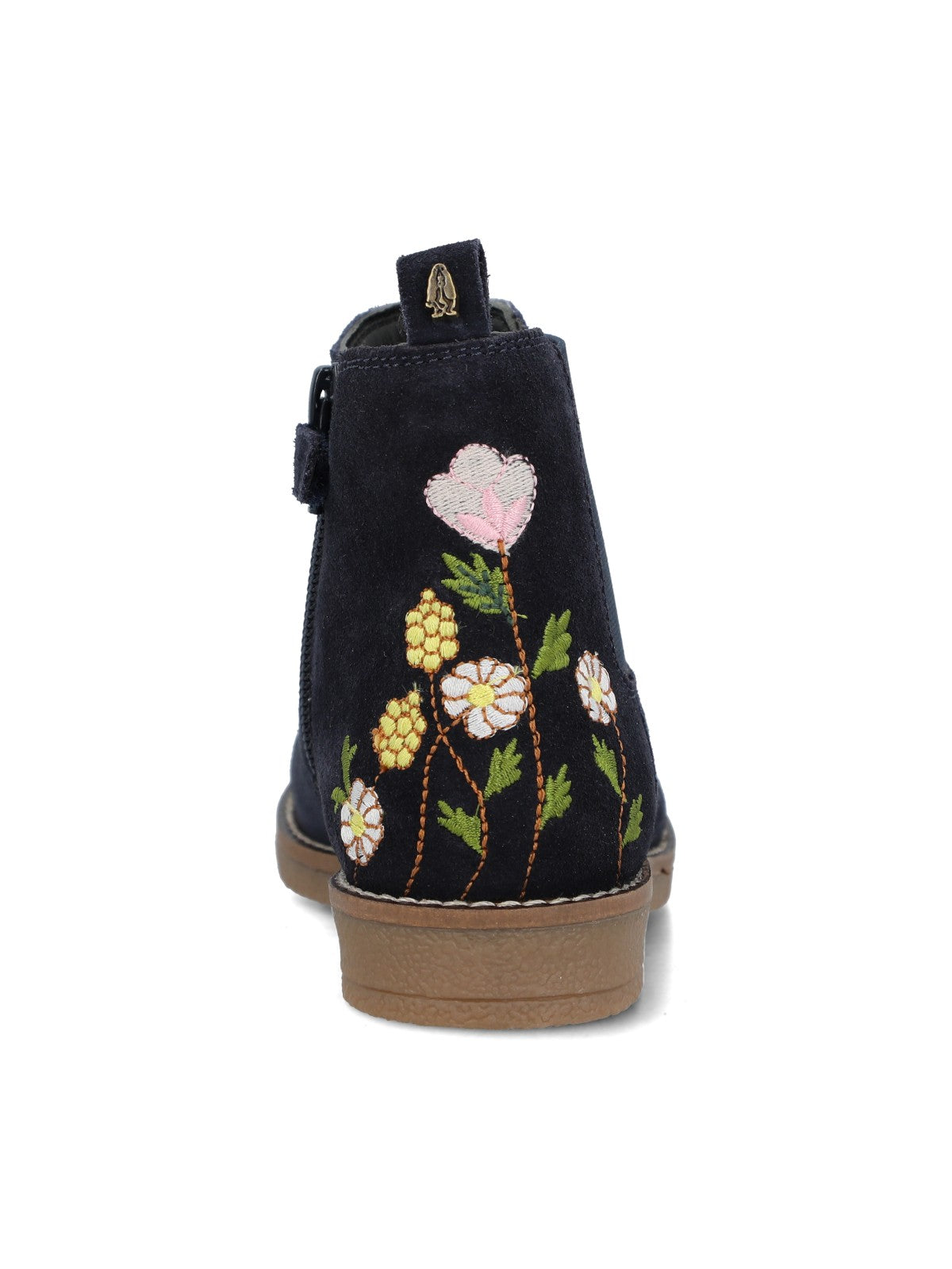 Botín Para Niña Cuero/Gamuza/Caucho Noelia Azul Hush Puppies