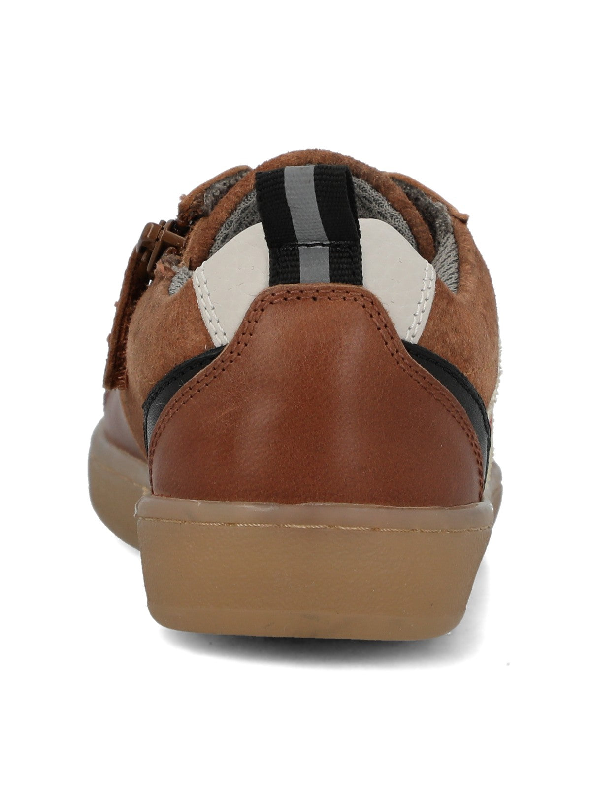 Zapatilla Para Niño Cuero Ocaso Café Hush Puppies
