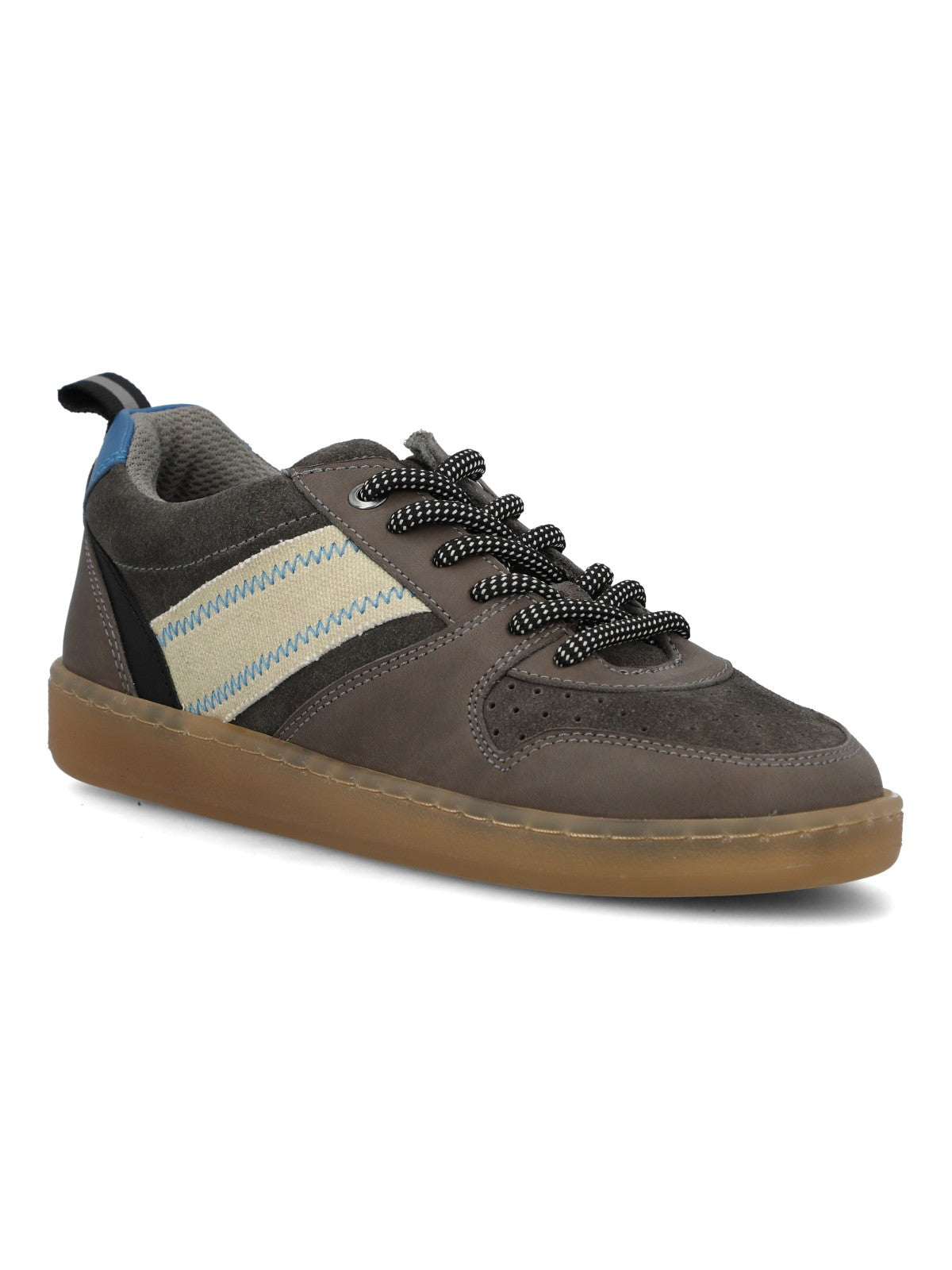 Zapatilla Para Niño Cuero Ocaso Gris Hush Puppies