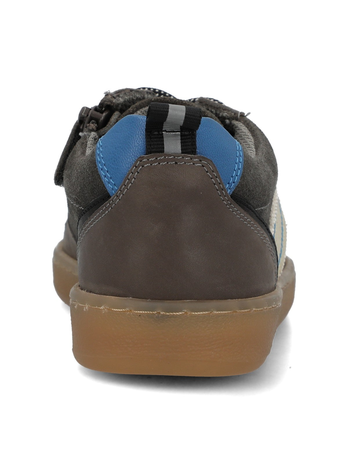 Zapatilla Para Niño Cuero Ocaso Gris Hush Puppies