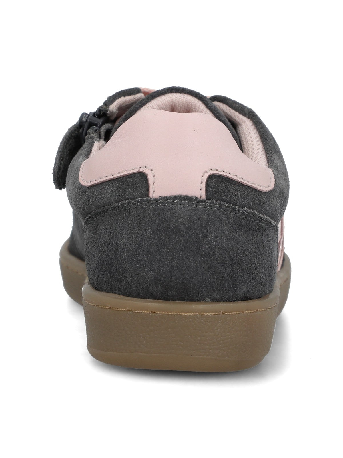 Zapatilla Para Niña Cuero/Gamuza/Caucho Loa Gris Hush Puppies
