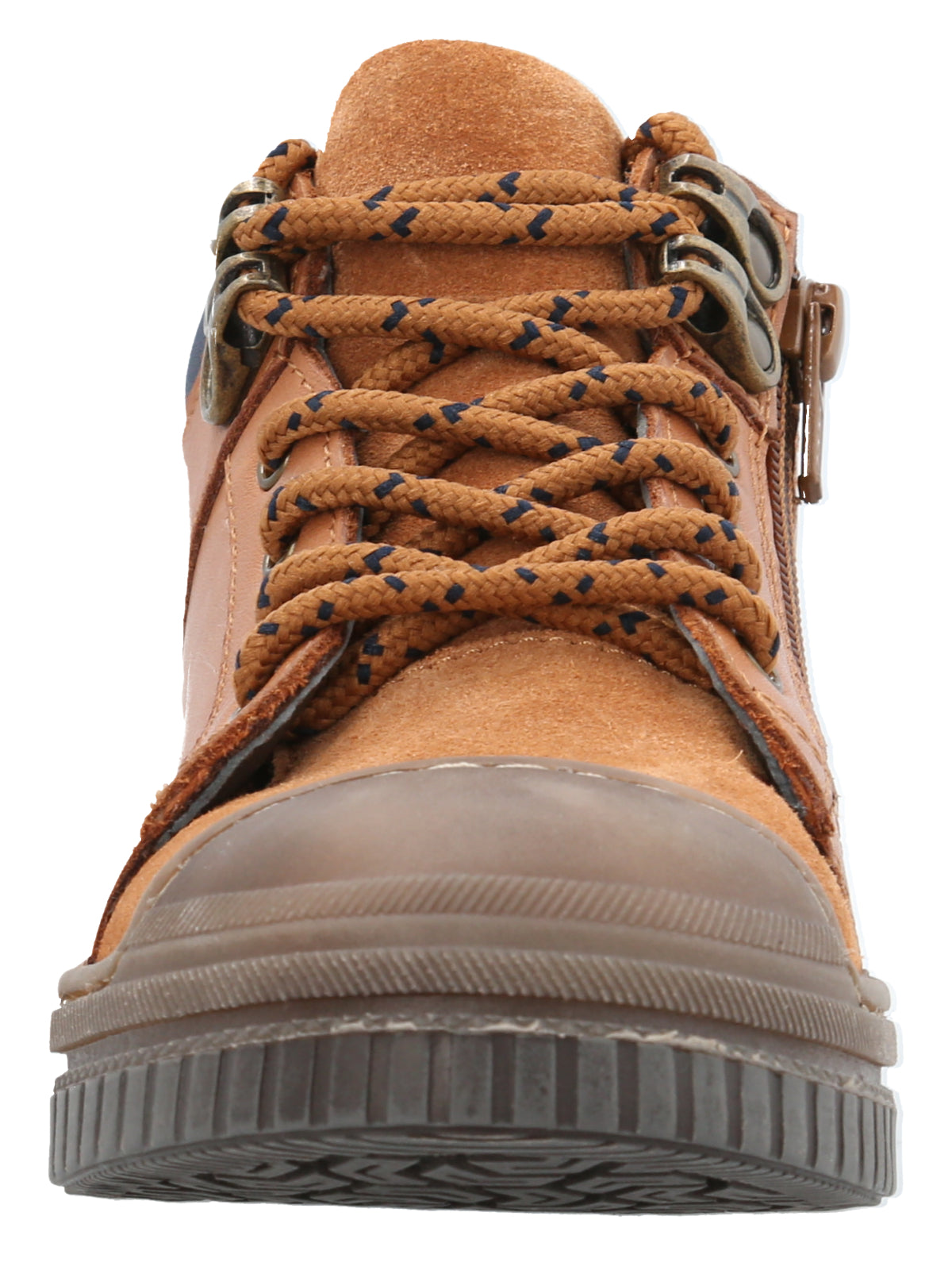 Zapatilla Para Niño Cuero Waco Marrón Hush Puppies