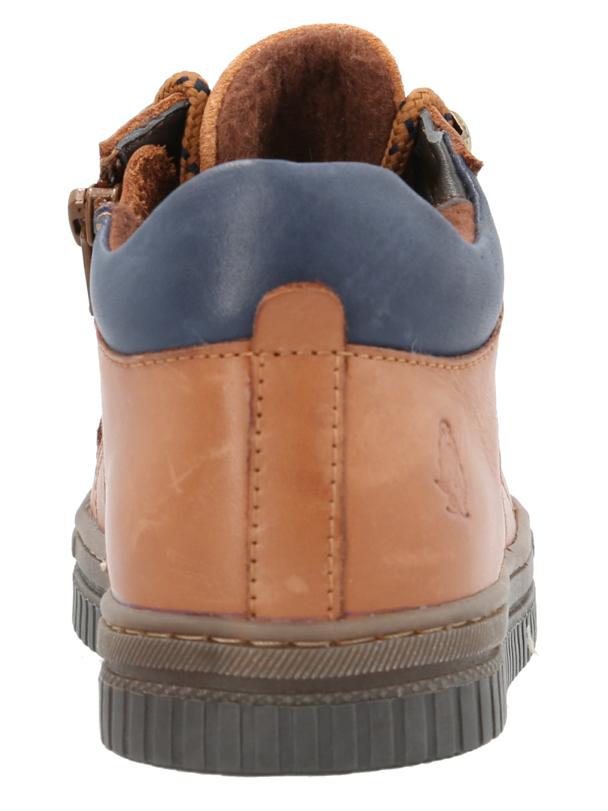 Zapatilla Para Niño Cuero Waco Marrón Hush Puppies