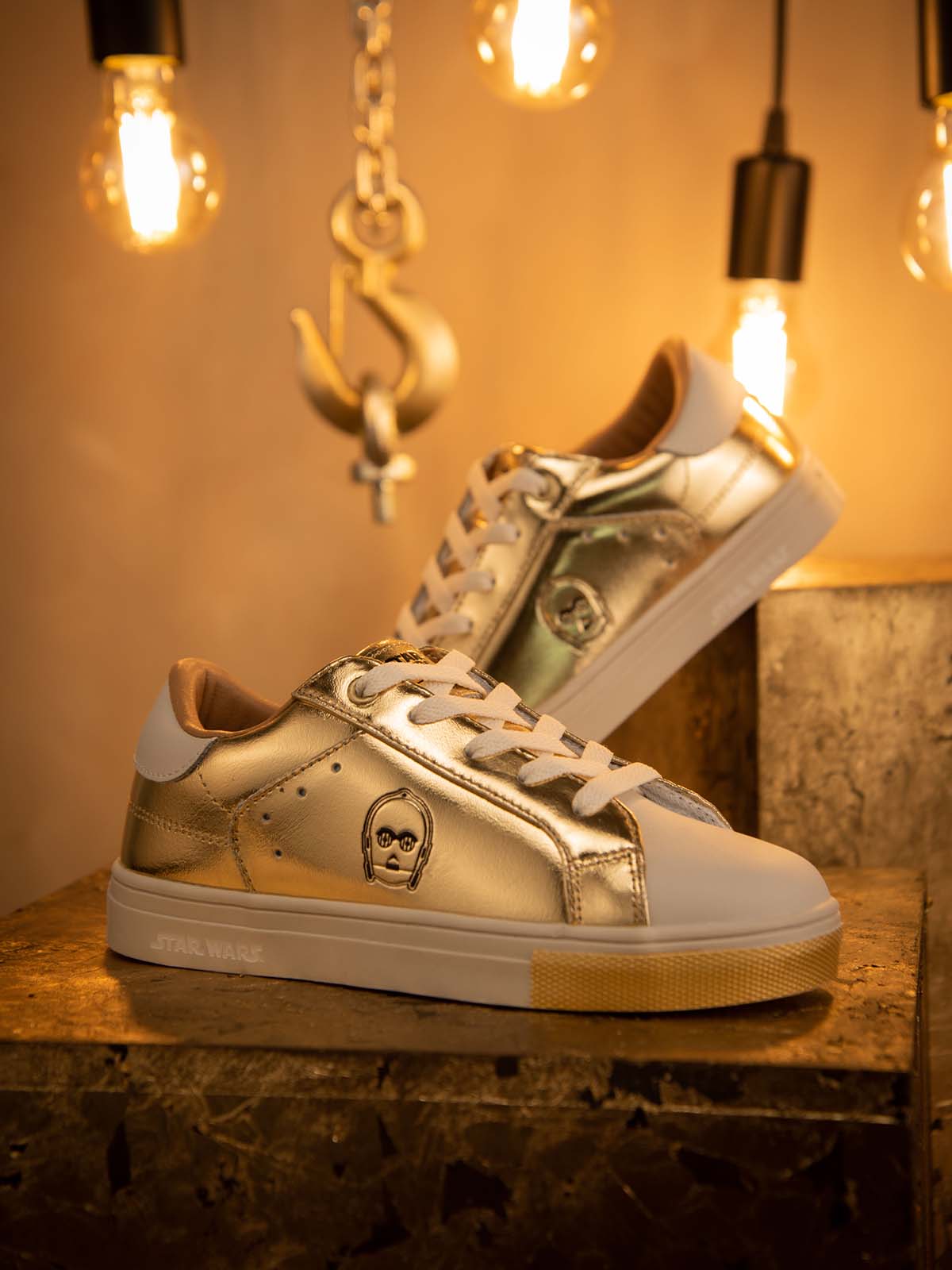 Zapatilla C-3Po Cuero Nina