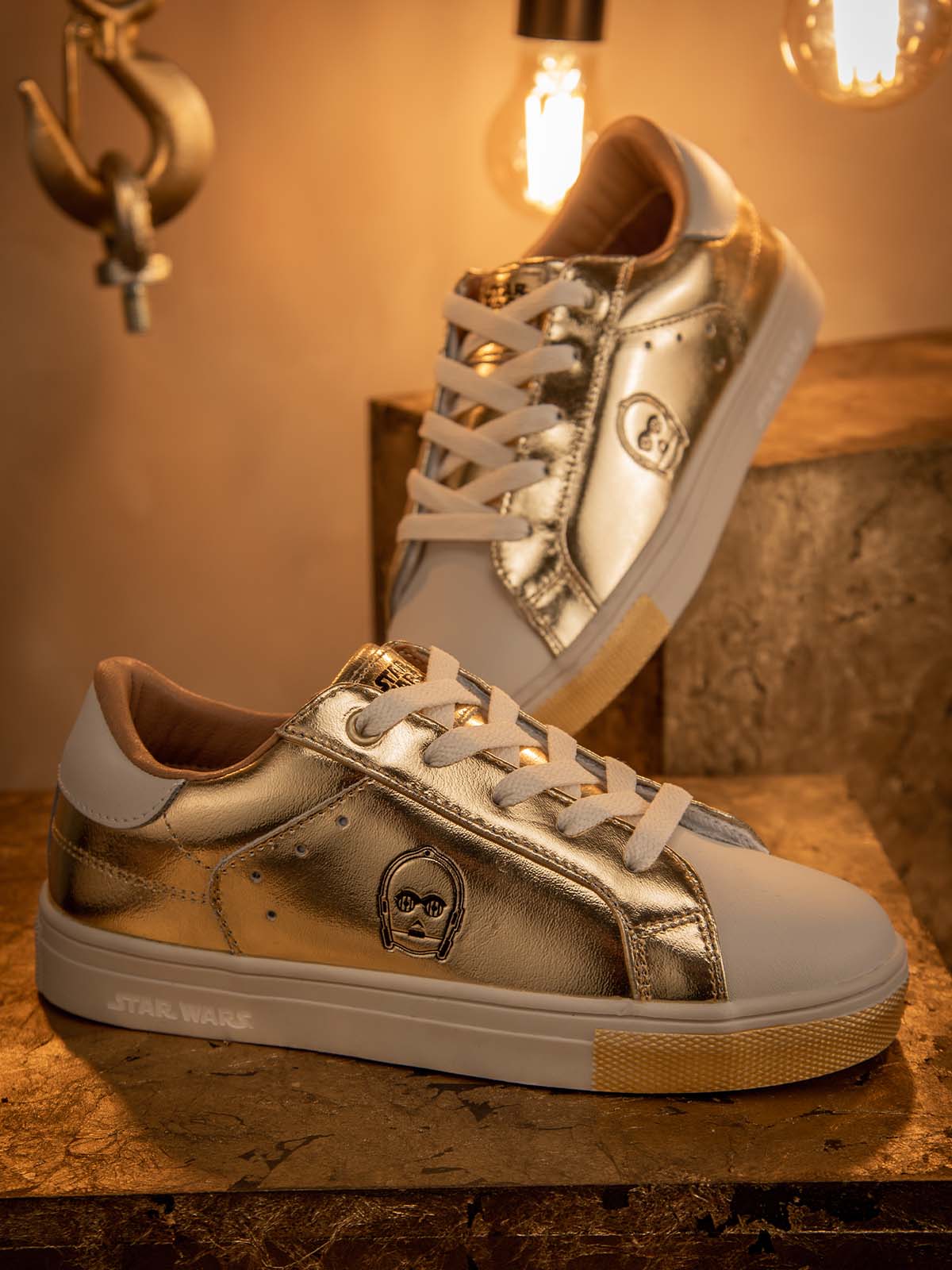 Zapatilla C-3Po Cuero Nina