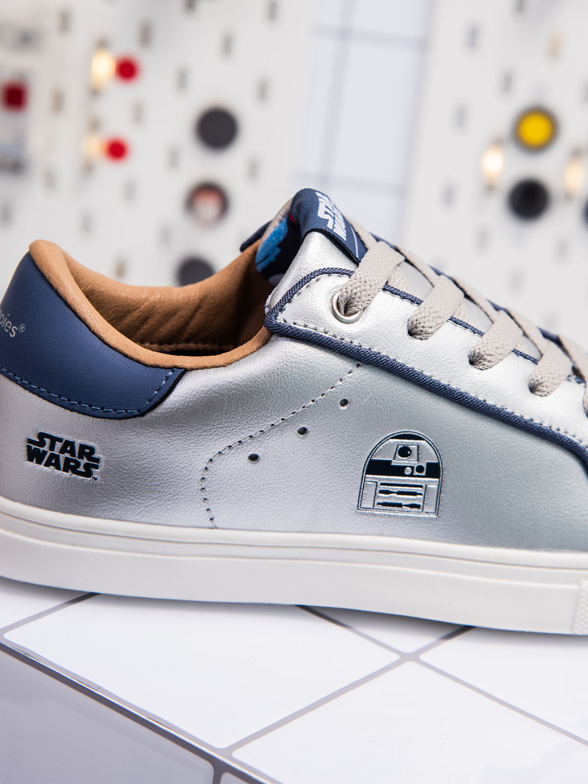 Zapatilla Rd-D2 Sneaker Cuero Nino