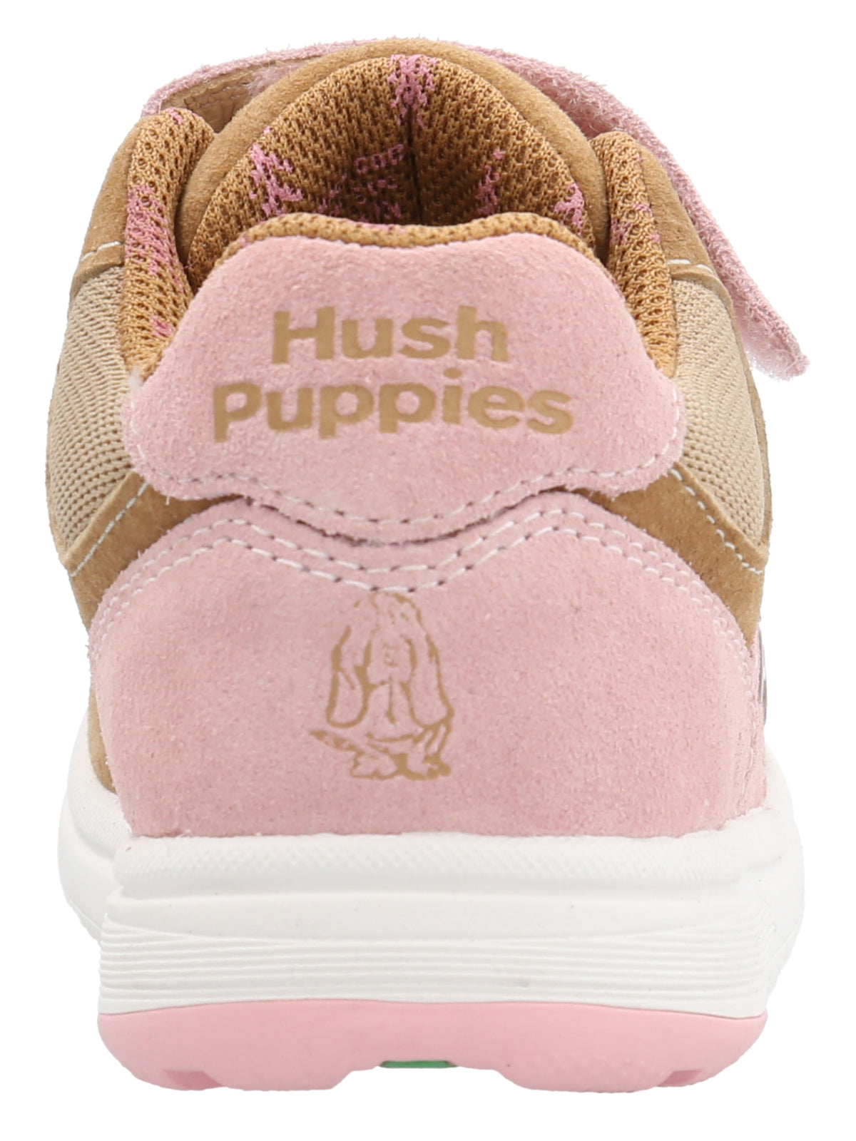 Zapatilla Para Niña Cuero New Artis Marrón Hush Puppies