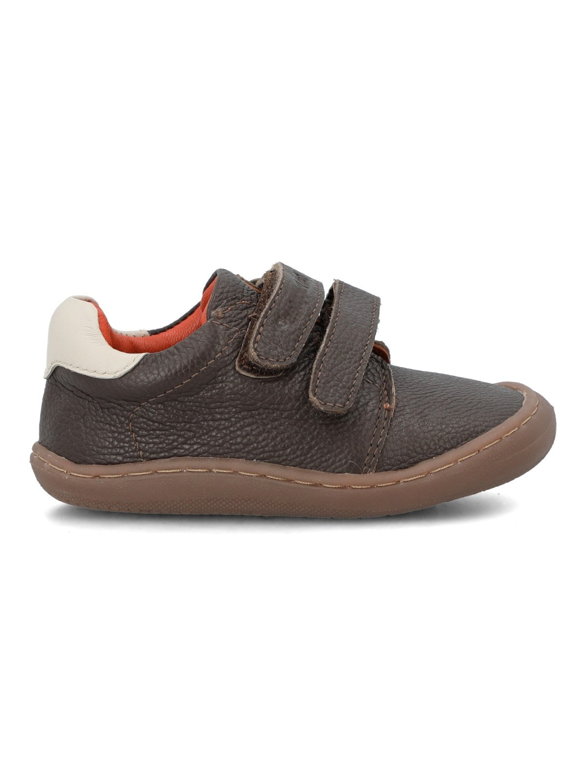 Zapatilla Para Niño Cuero Sika Café Hush Puppies