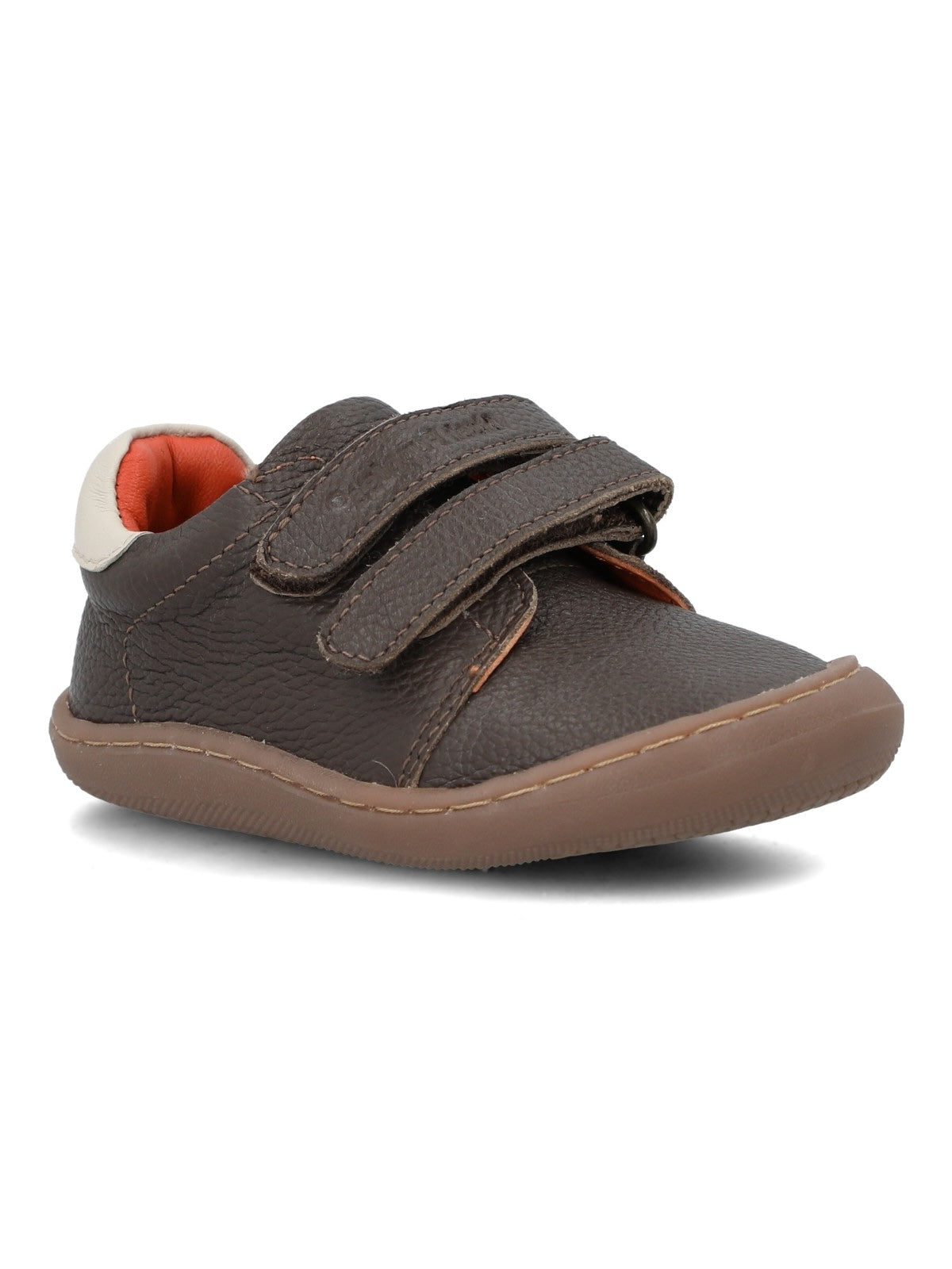 Zapatilla Para Niño Cuero Sika Café Hush Puppies
